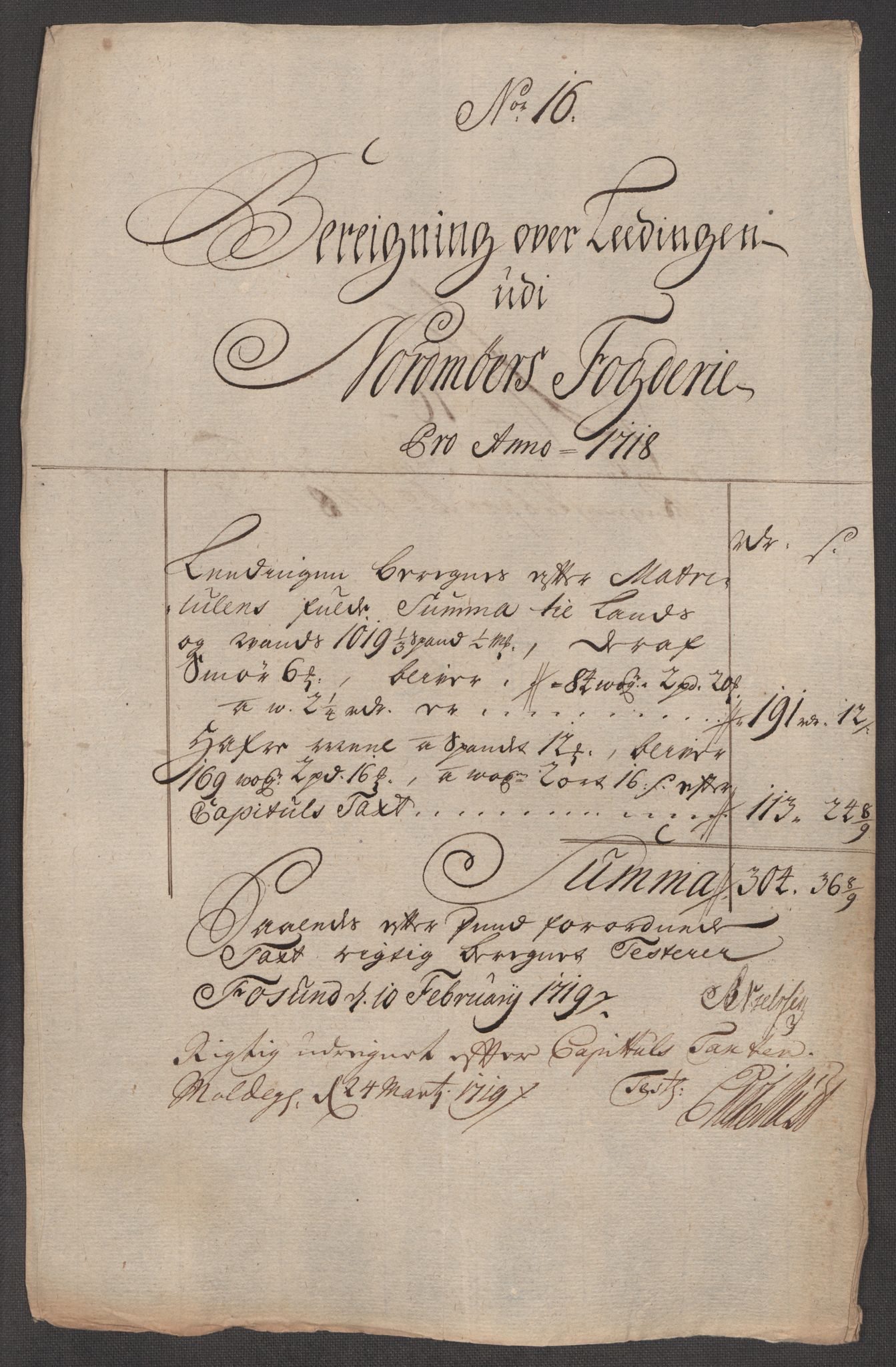 Rentekammeret inntil 1814, Reviderte regnskaper, Fogderegnskap, RA/EA-4092/R56/L3751: Fogderegnskap Nordmøre, 1718, p. 162