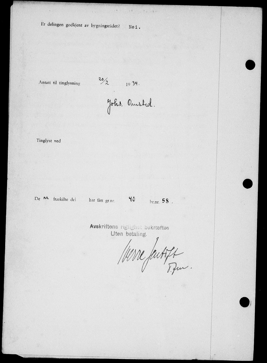 Onsøy sorenskriveri, SAO/A-10474/G/Ga/Gaa/L0074: Mortgage book no. I 74, 1934-1934, p. 2