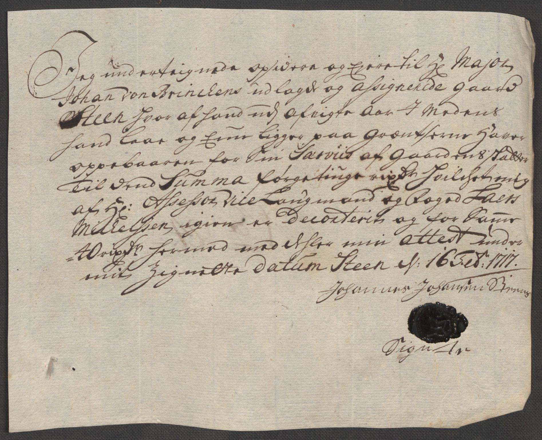 Rentekammeret inntil 1814, Reviderte regnskaper, Fogderegnskap, AV/RA-EA-4092/R23/L1475: Fogderegnskap Ringerike og Hallingdal, 1717, p. 228
