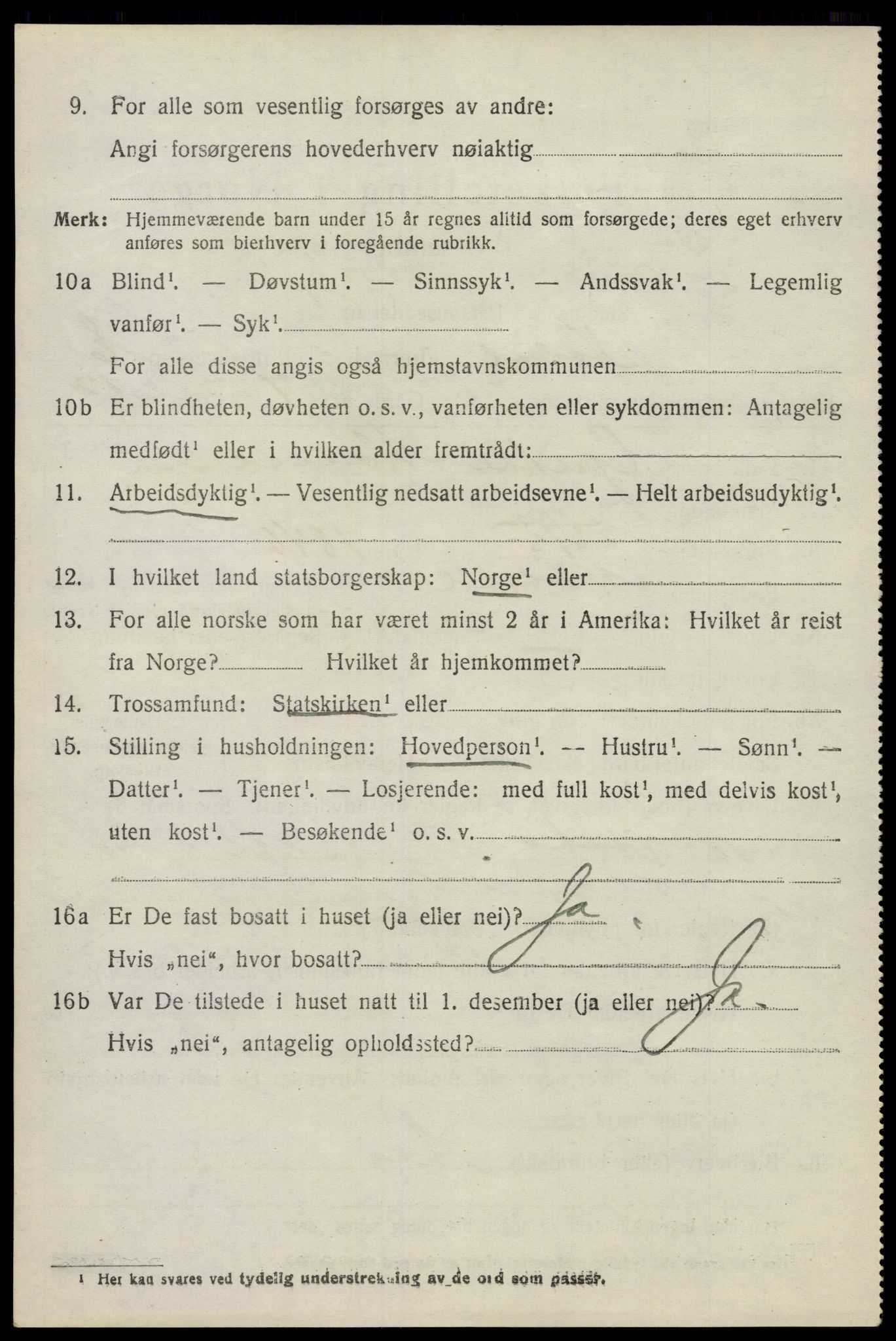 SAO, 1920 census for Hobøl, 1920, p. 5189