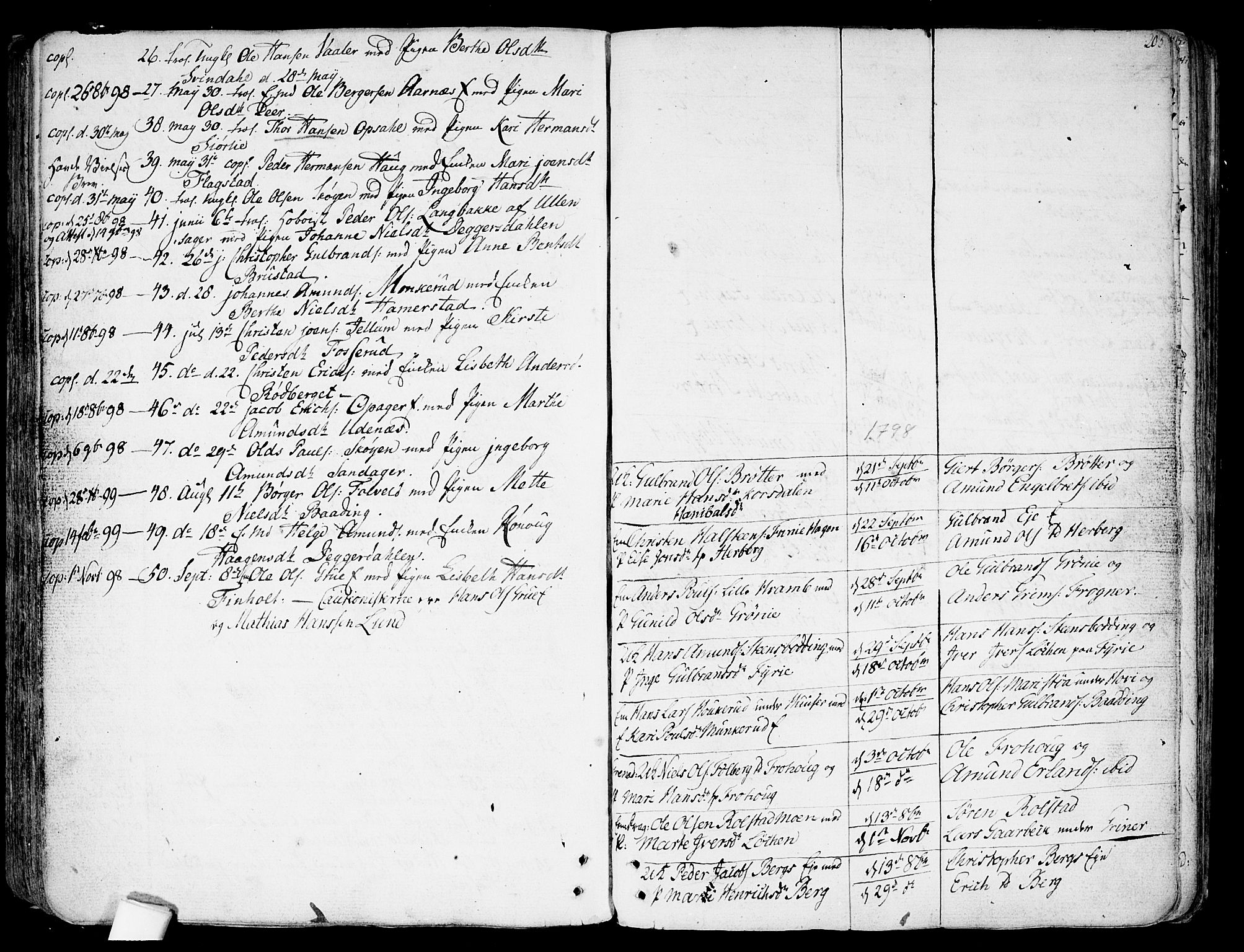 Nes prestekontor Kirkebøker, SAO/A-10410/F/Fa/L0004: Parish register (official) no. I 4, 1781-1816, p. 203