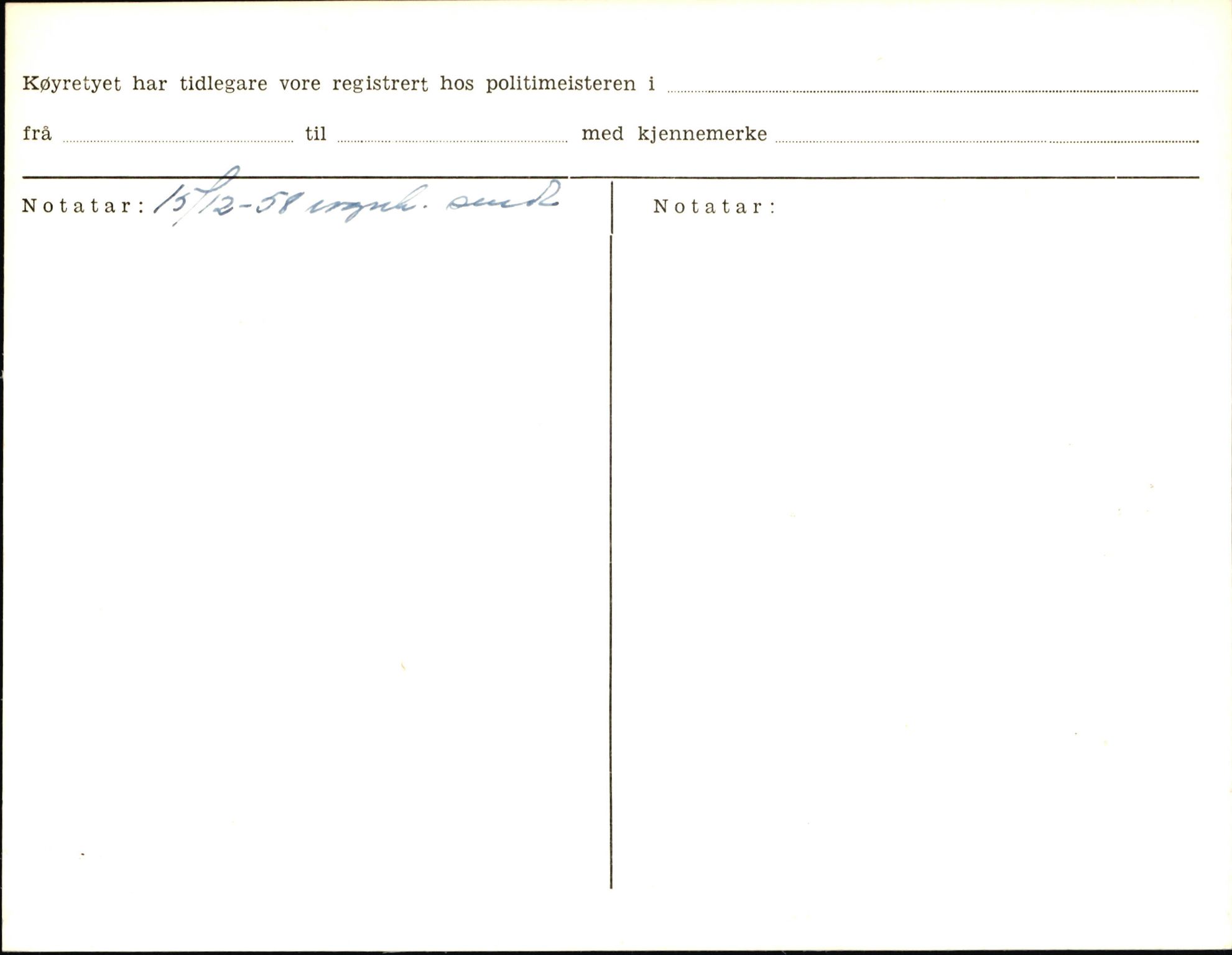 Statens vegvesen, Sogn og Fjordane vegkontor, AV/SAB-A-5301/4/F/L0006: Registerkort utmeldte Fjordane S8300-9500, 1930-1961, p. 133