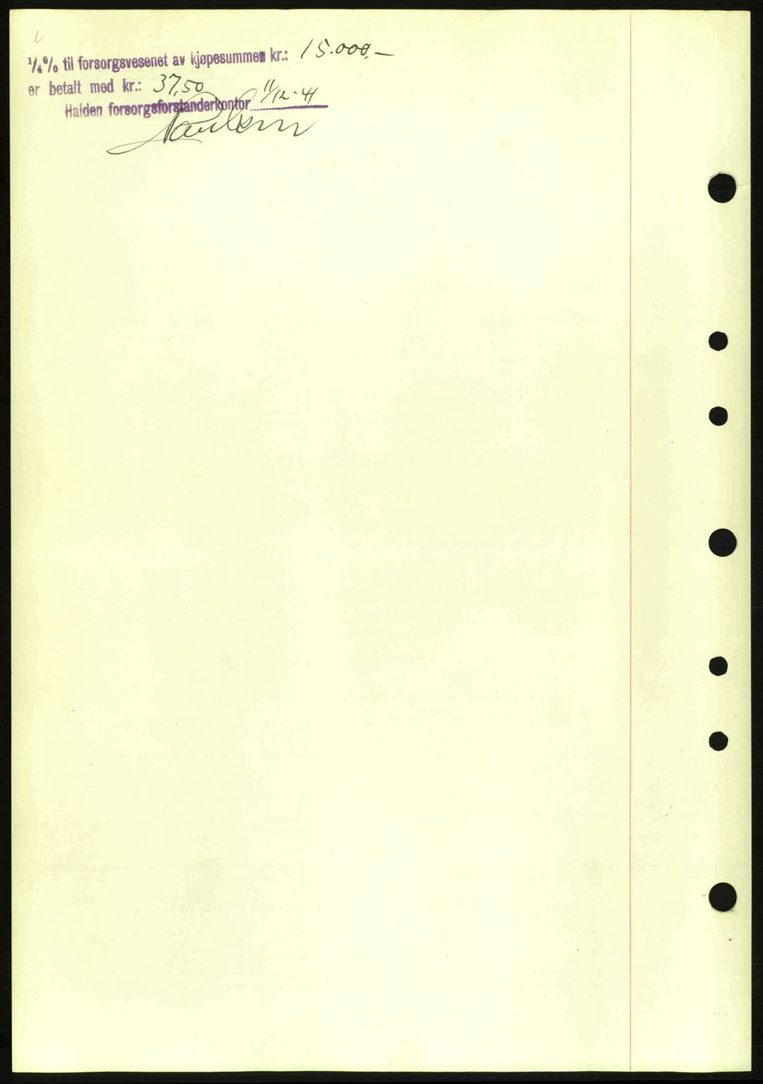 Idd og Marker sorenskriveri, AV/SAO-A-10283/G/Gb/Gbb/L0005: Mortgage book no. A5, 1941-1943, Diary no: : 1341/1941