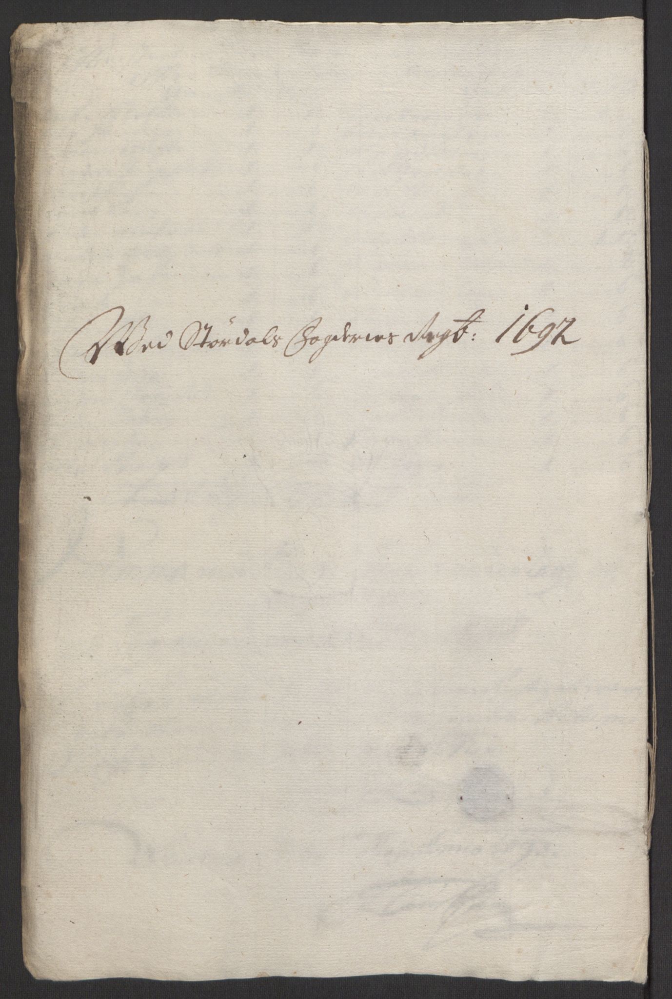 Rentekammeret inntil 1814, Reviderte regnskaper, Fogderegnskap, RA/EA-4092/R62/L4185: Fogderegnskap Stjørdal og Verdal, 1692, p. 96