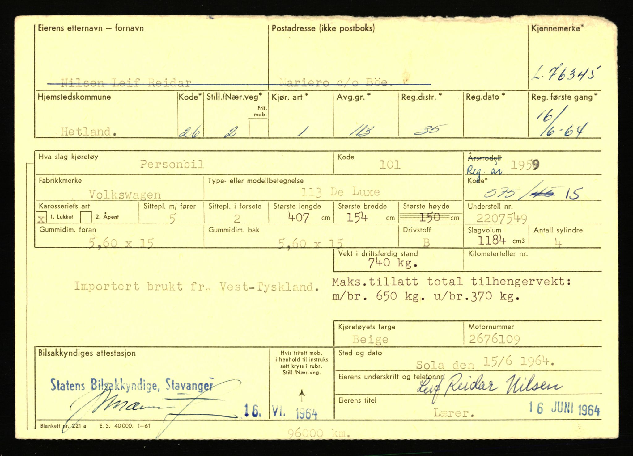 Stavanger trafikkstasjon, AV/SAST-A-101942/0/F/L0068: L-75000 - L-76799, 1930-1971, p. 1655