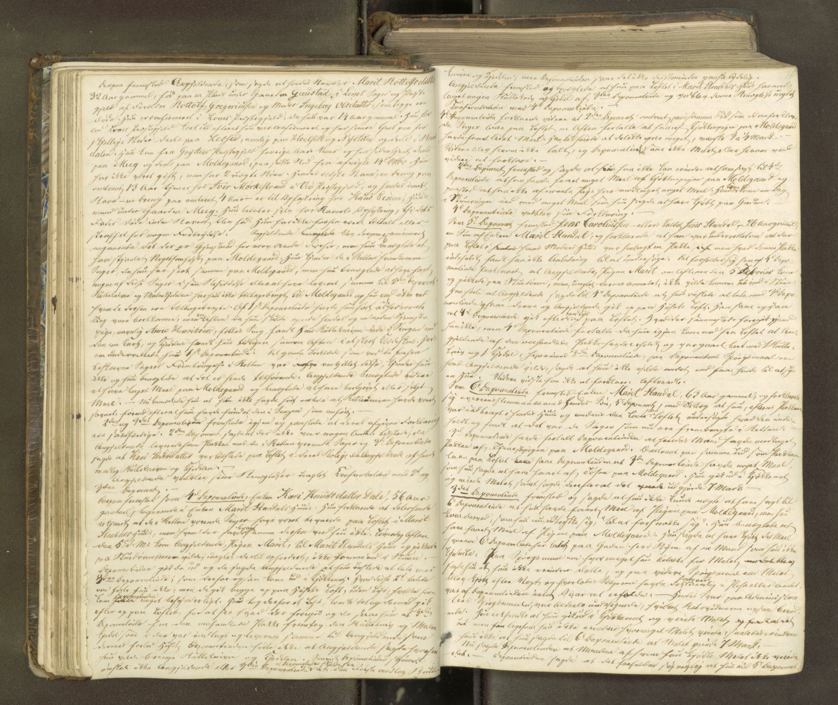 Molde byfogd, AV/SAT-A-0025/1/1A/L0009: Justisprotokoll, 1858-1863, p. 31b-32a