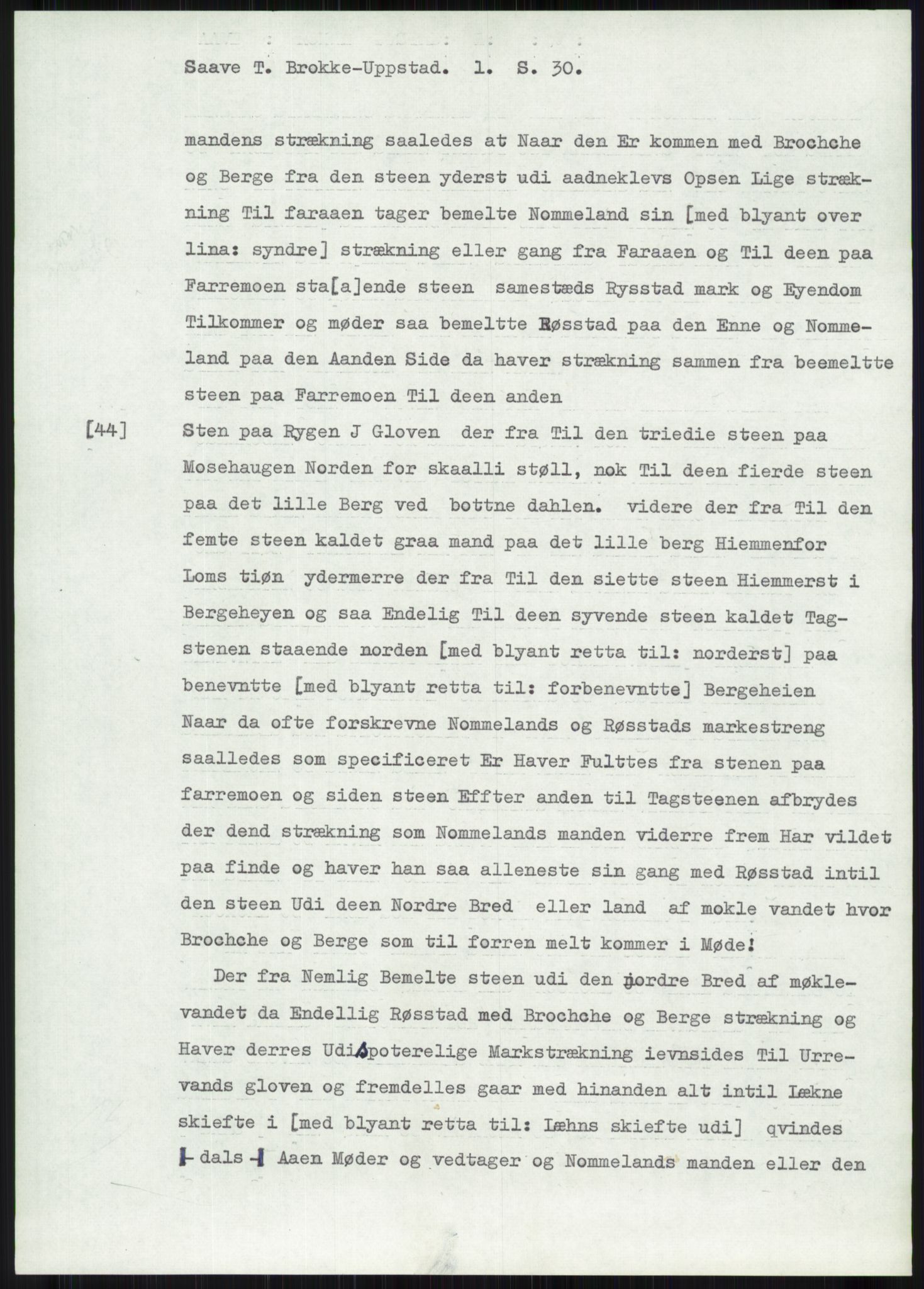 Samlinger til kildeutgivelse, Diplomavskriftsamlingen, AV/RA-EA-4053/H/Ha, p. 554