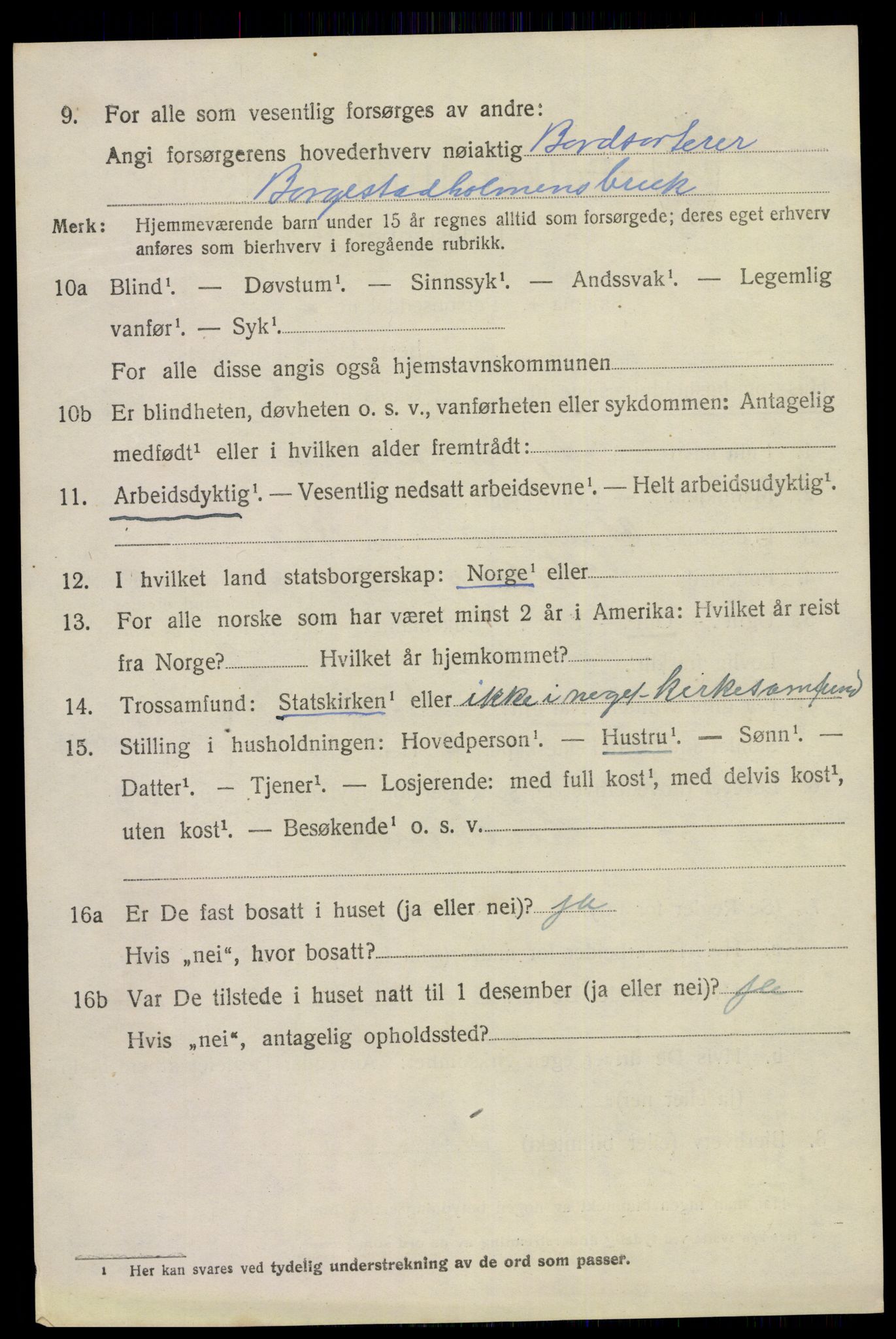 SAKO, 1920 census for Gjerpen, 1920, p. 17711