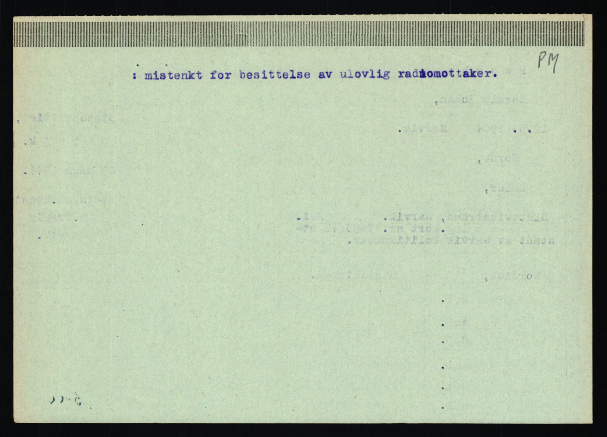 Statspolitiet - Hovedkontoret / Osloavdelingen, AV/RA-S-1329/C/Ca/L0012: Oanæs - Quistgaard	, 1943-1945, p. 2875