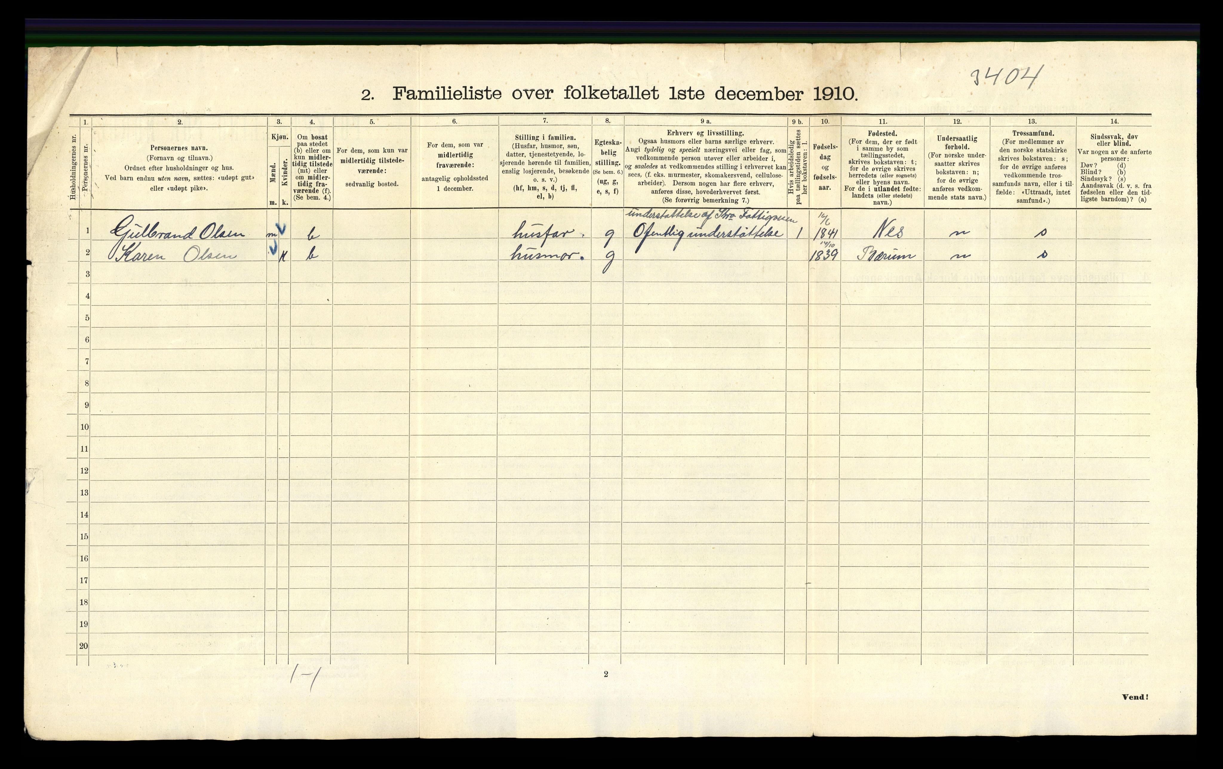 RA, 1910 census for Kristiania, 1910, p. 33418