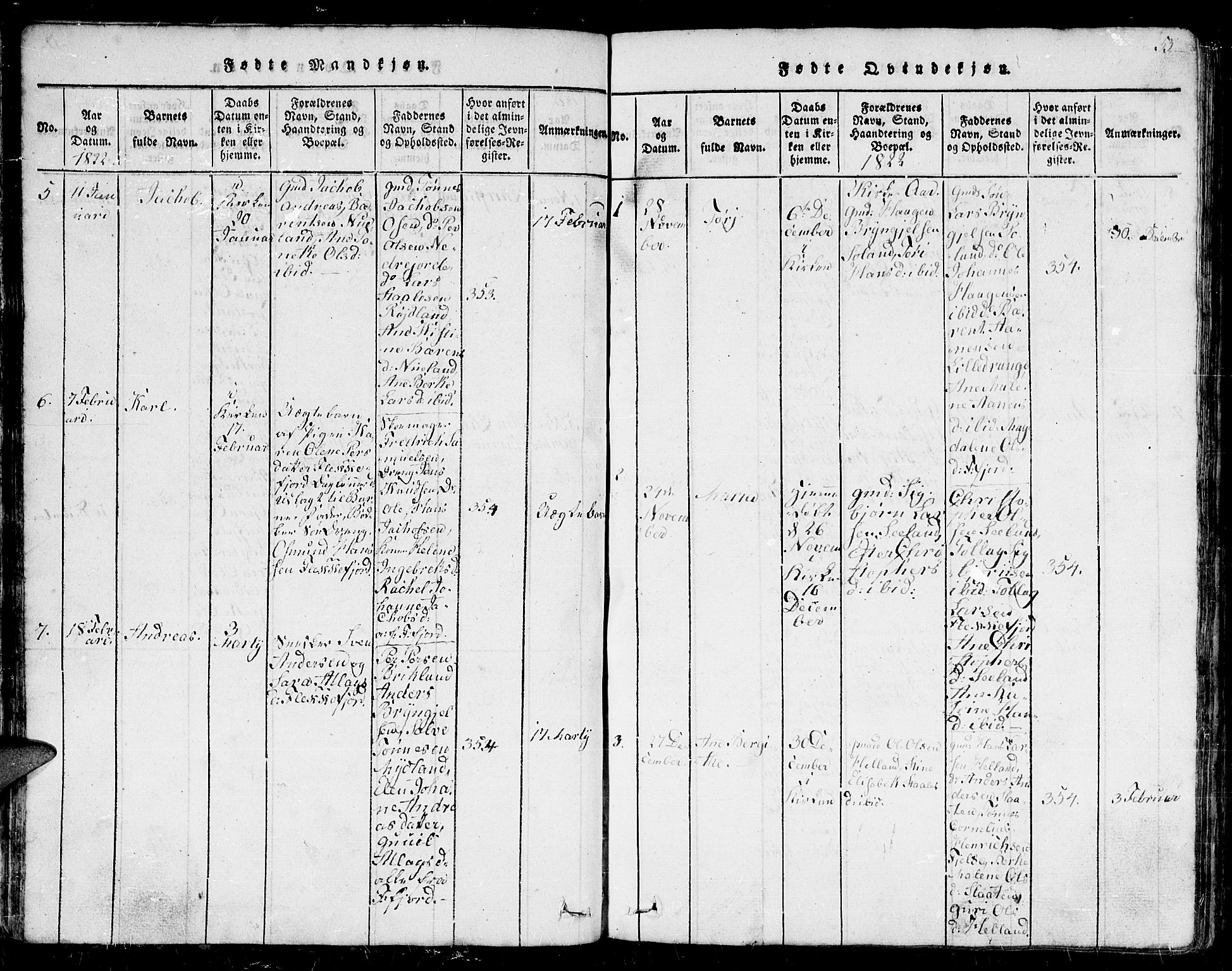 Flekkefjord sokneprestkontor, AV/SAK-1111-0012/F/Fb/Fbc/L0003: Parish register (copy) no. B 3, 1815-1826, p. 53