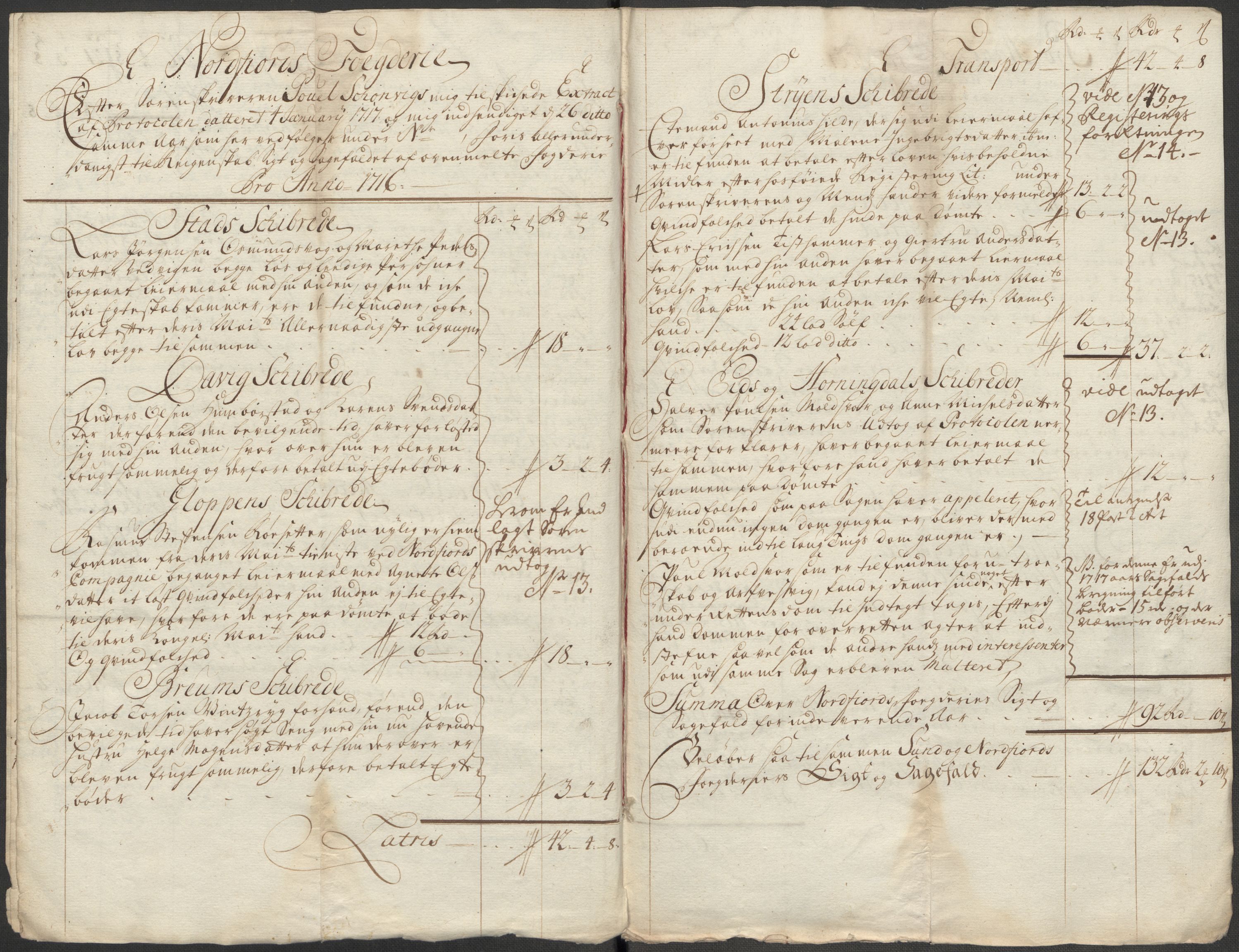 Rentekammeret inntil 1814, Reviderte regnskaper, Fogderegnskap, RA/EA-4092/R53/L3440: Fogderegnskap Sunn- og Nordfjord, 1716, p. 60