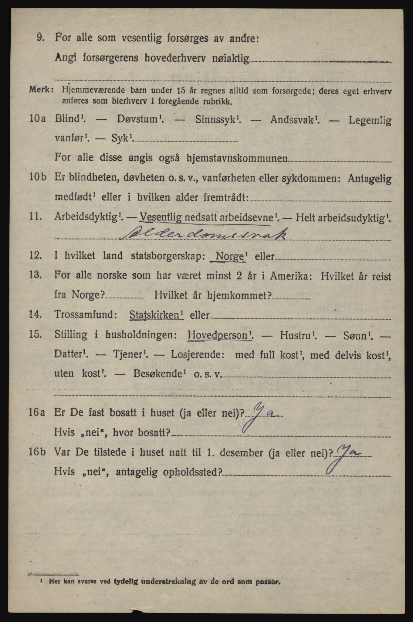 SAO, 1920 census for Berg, 1920, p. 4756