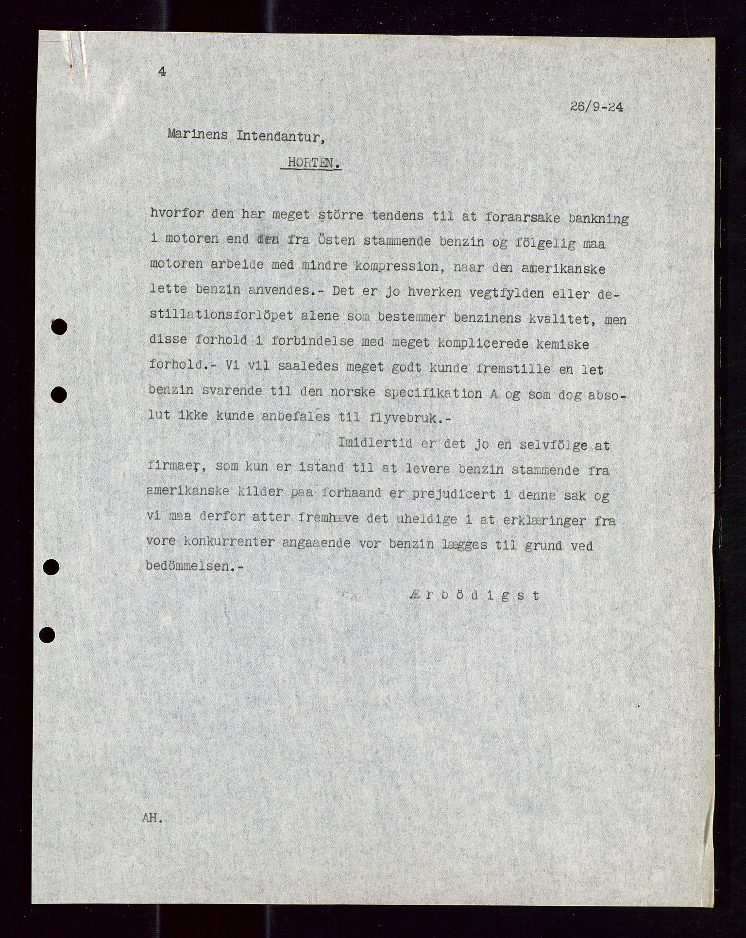 Pa 1521 - A/S Norske Shell, AV/SAST-A-101915/E/Ea/Eaa/L0012: Sjefskorrespondanse, 1924, p. 723