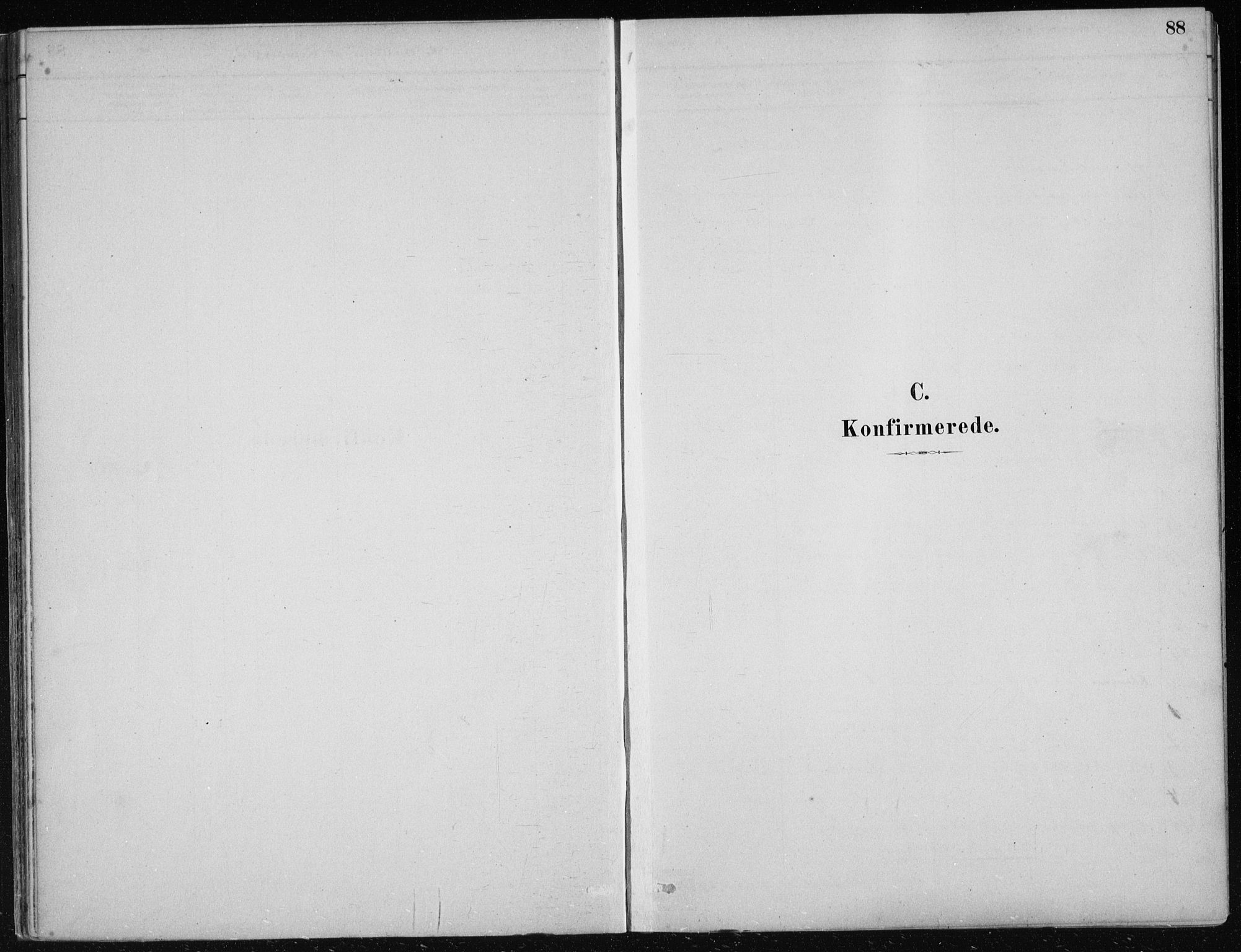 Hosanger sokneprestembete, SAB/A-75801/H/Haa: Parish register (official) no. B  1, 1880-1896, p. 88
