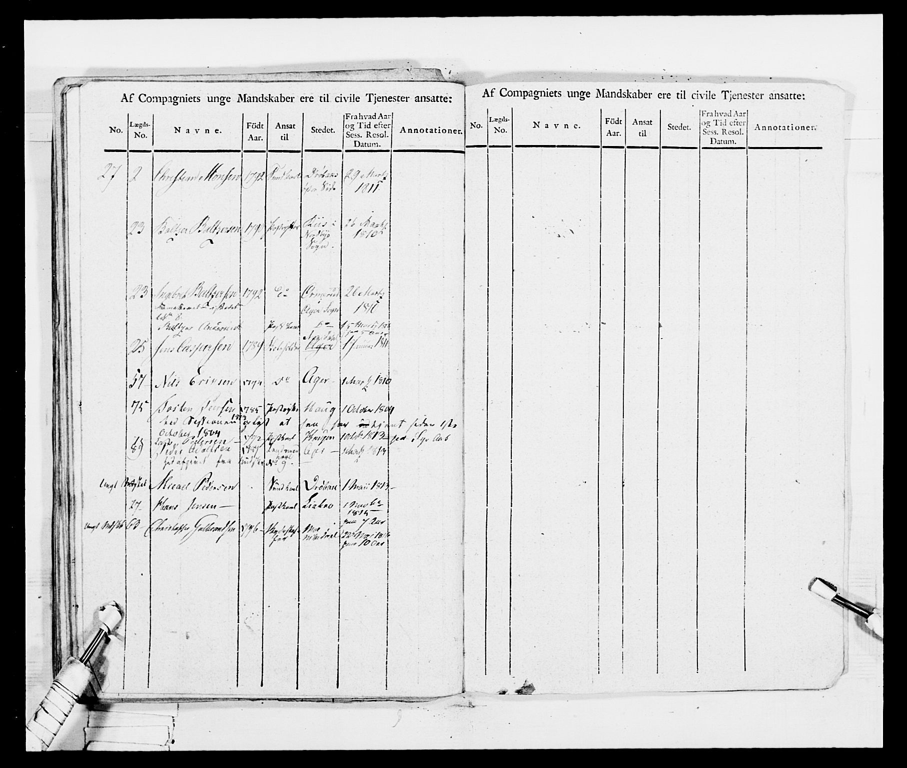 Generalitets- og kommissariatskollegiet, Det kongelige norske kommissariatskollegium, AV/RA-EA-5420/E/Eh/L0035: Nordafjelske gevorbne infanteriregiment, 1812-1813, p. 358