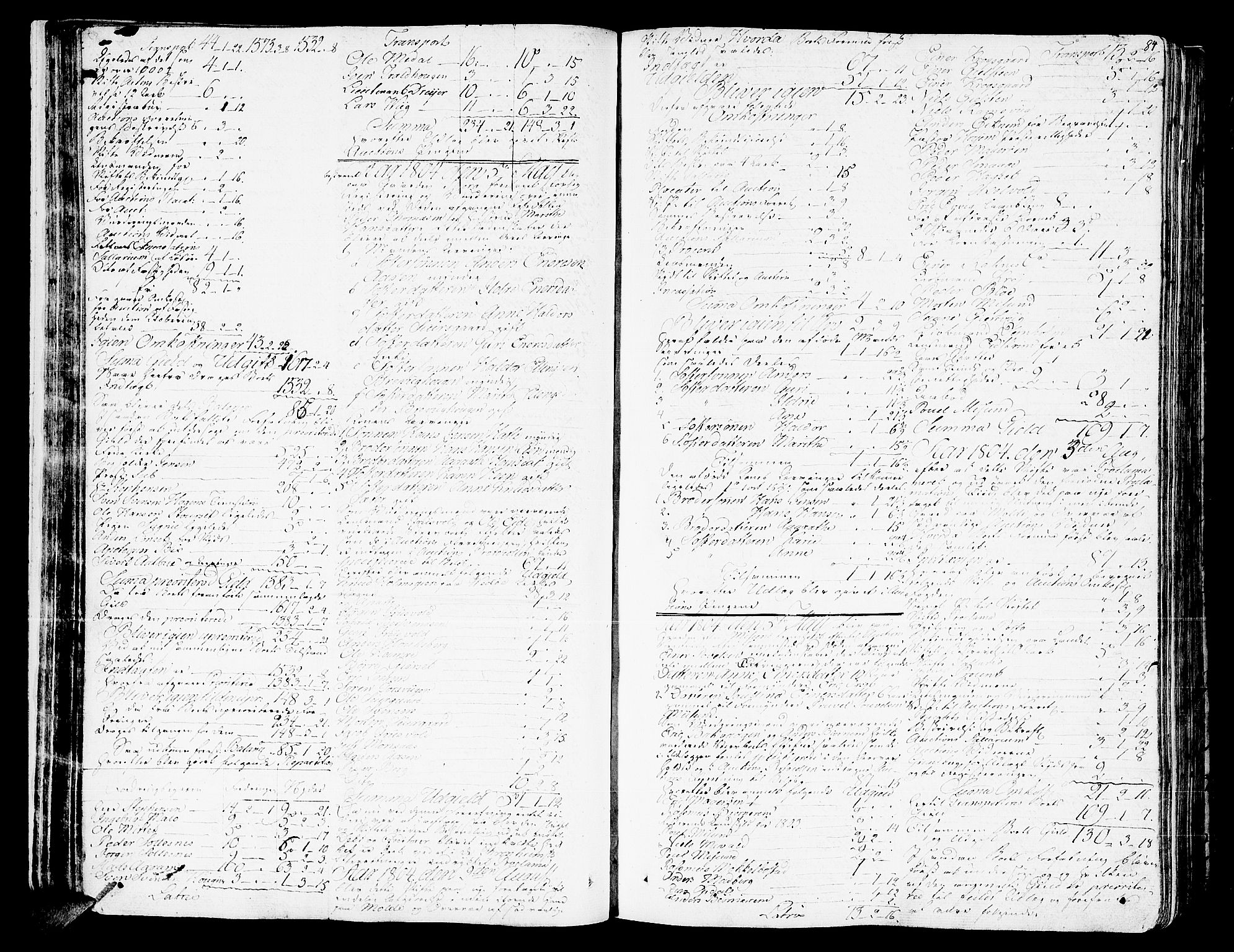 Romsdal sorenskriveri, SAT/A-4149/1/3/3A/L0013: Skifteprotokoll, 1802-1812, p. 83b-84a