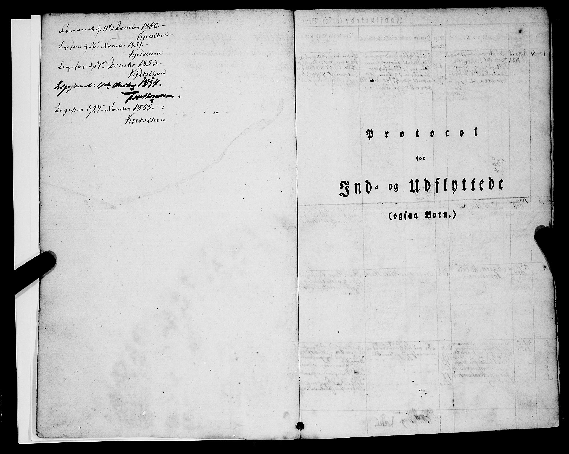 Korskirken sokneprestembete, SAB/A-76101/H/Haa/L0050: Parish register (official) no. F 1, 1821-1869