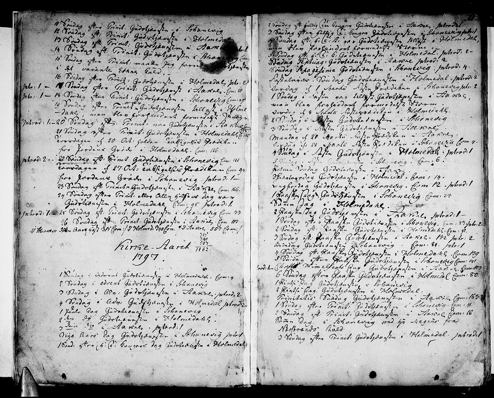 Skånevik sokneprestembete, AV/SAB-A-77801/H/Haa: Parish register (official) no. A 2, 1790-1824, p. 11