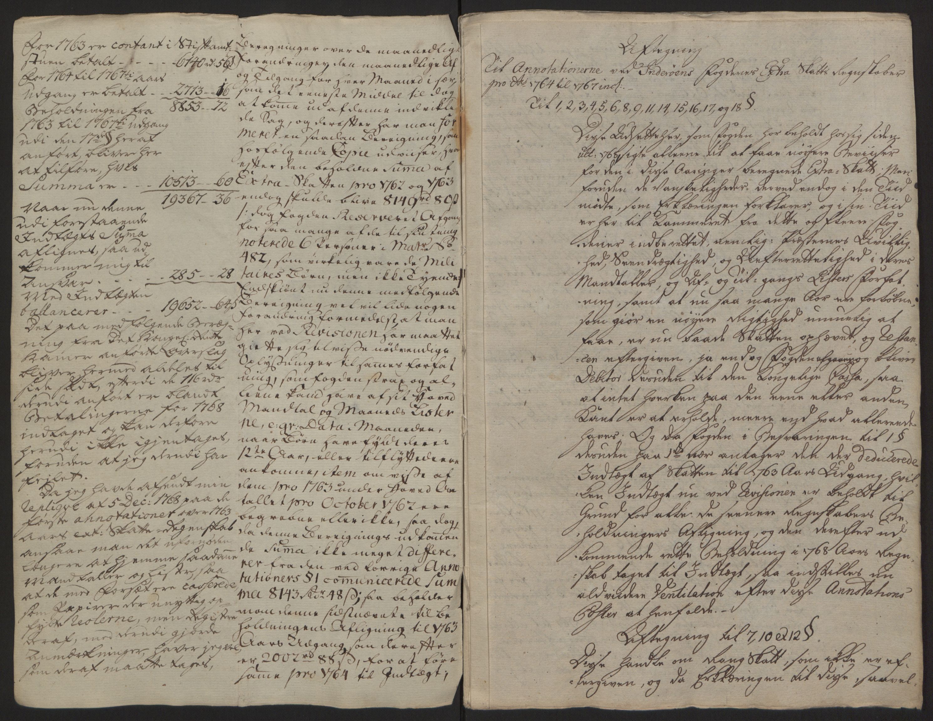 Rentekammeret inntil 1814, Reviderte regnskaper, Fogderegnskap, AV/RA-EA-4092/R63/L4420: Ekstraskatten Inderøy, 1762-1772, p. 598