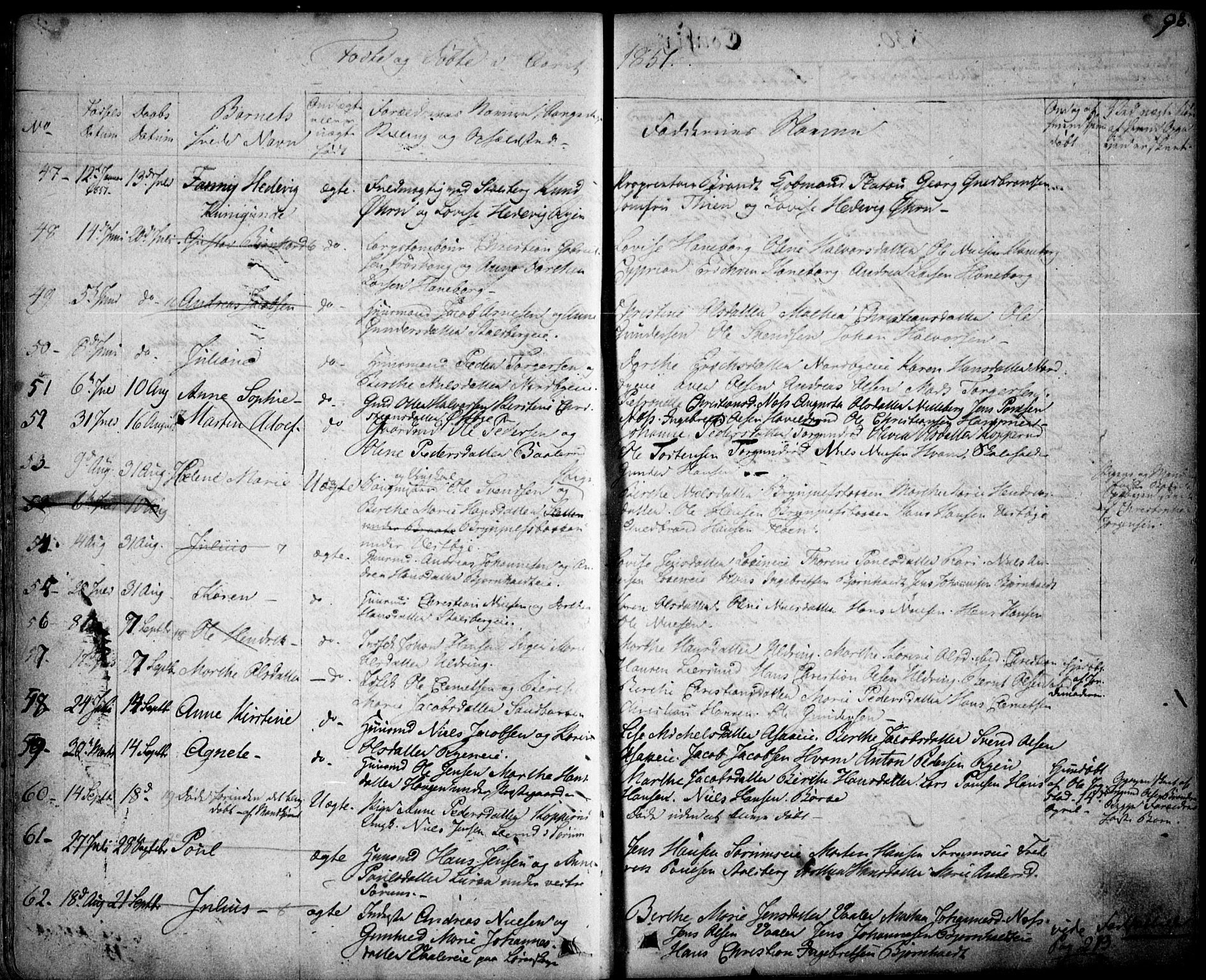 Skedsmo prestekontor Kirkebøker, SAO/A-10033a/F/Fa/L0009: Parish register (official) no. I 9, 1830-1853, p. 98