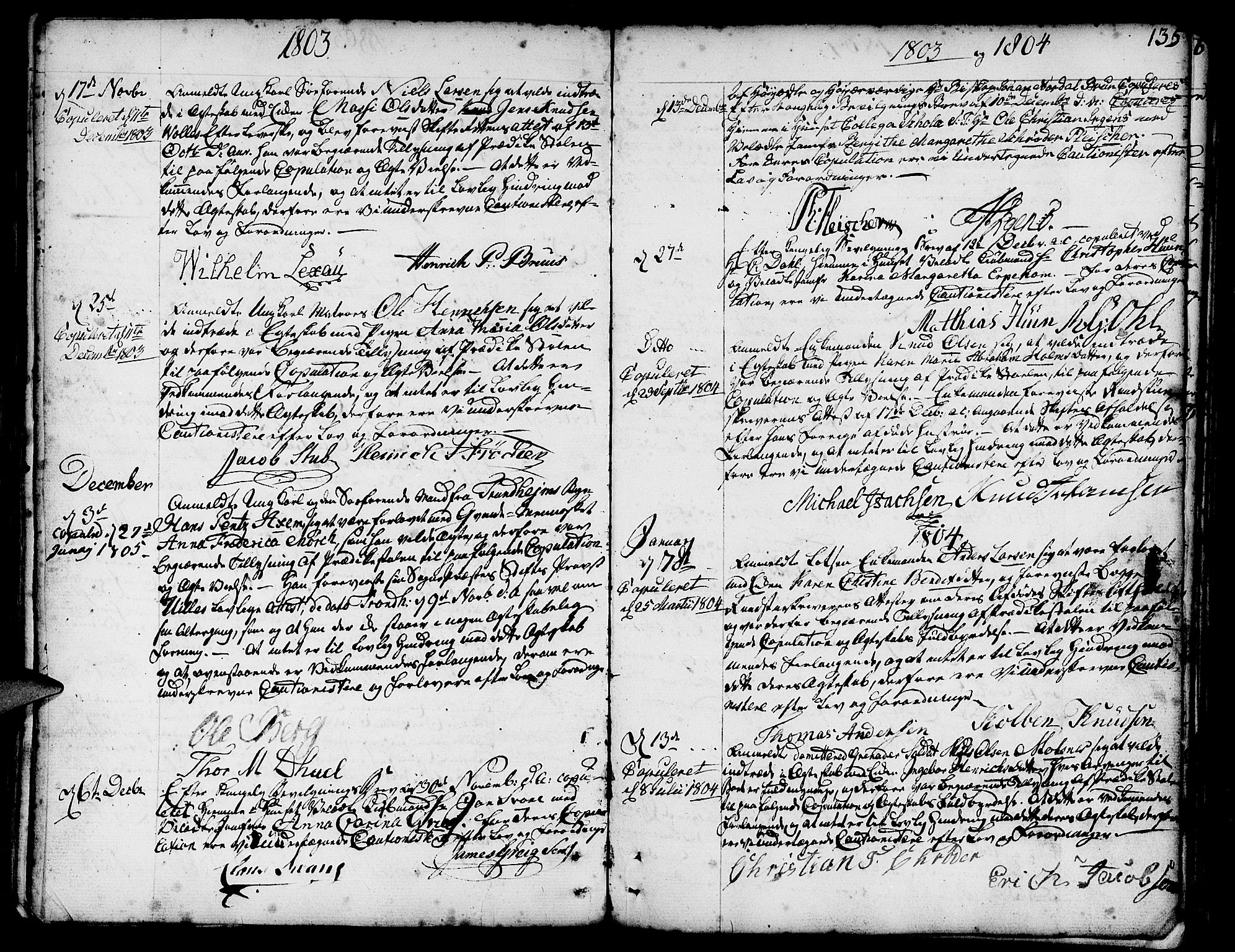 Nykirken Sokneprestembete, SAB/A-77101/H/Haa/L0008: Parish register (official) no. A 8, 1776-1814, p. 135