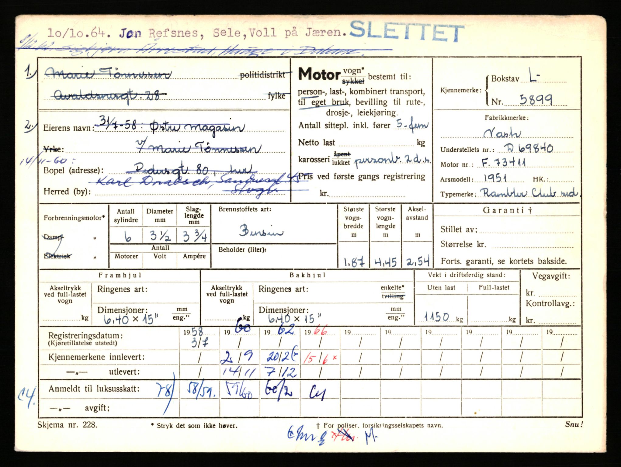 Stavanger trafikkstasjon, AV/SAST-A-101942/0/F/L0015: L-5500 - L-5949, 1930-1971, p. 1781