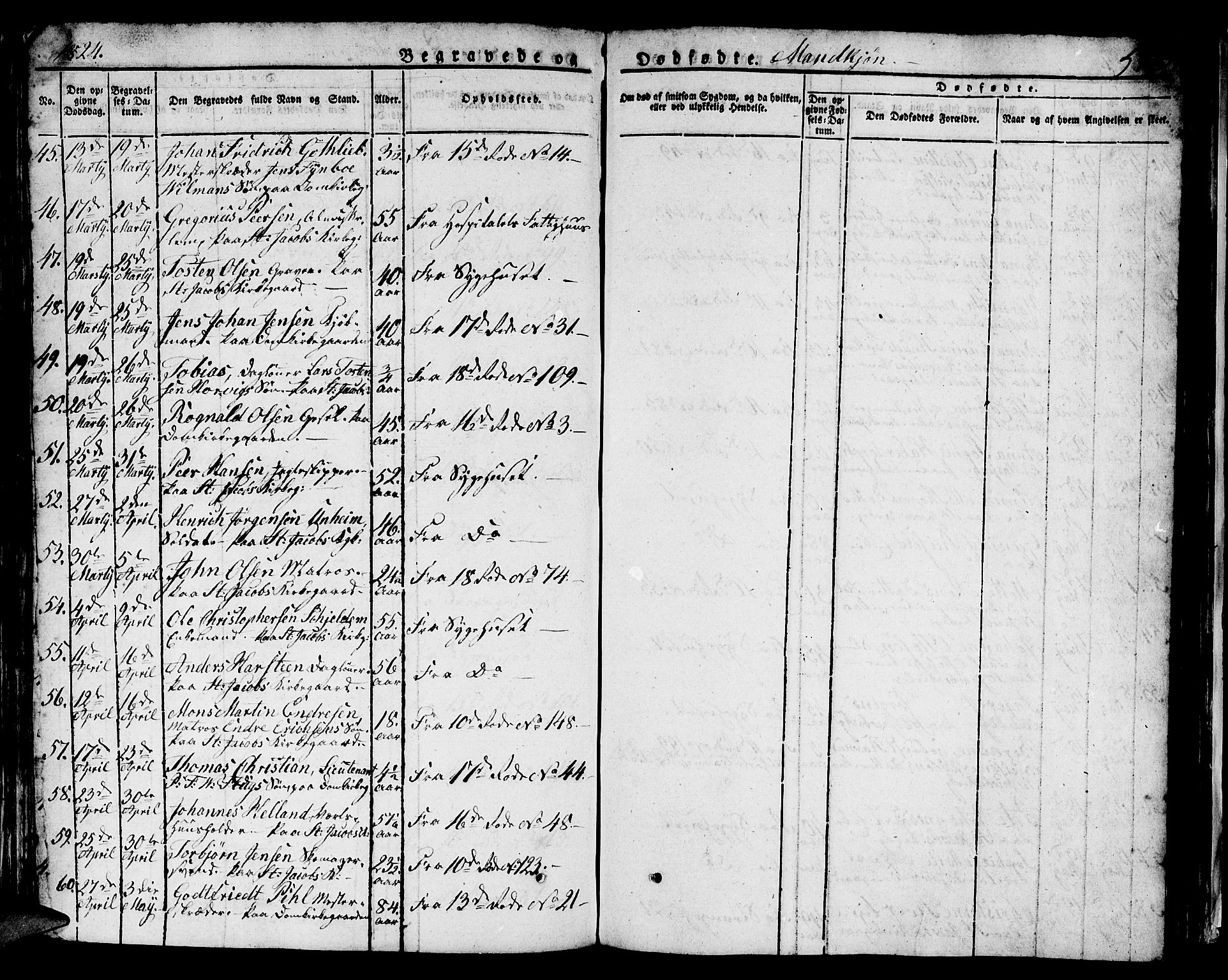 Domkirken sokneprestembete, SAB/A-74801/H/Hab/L0002: Parish register (copy) no. A 2, 1821-1839, p. 514