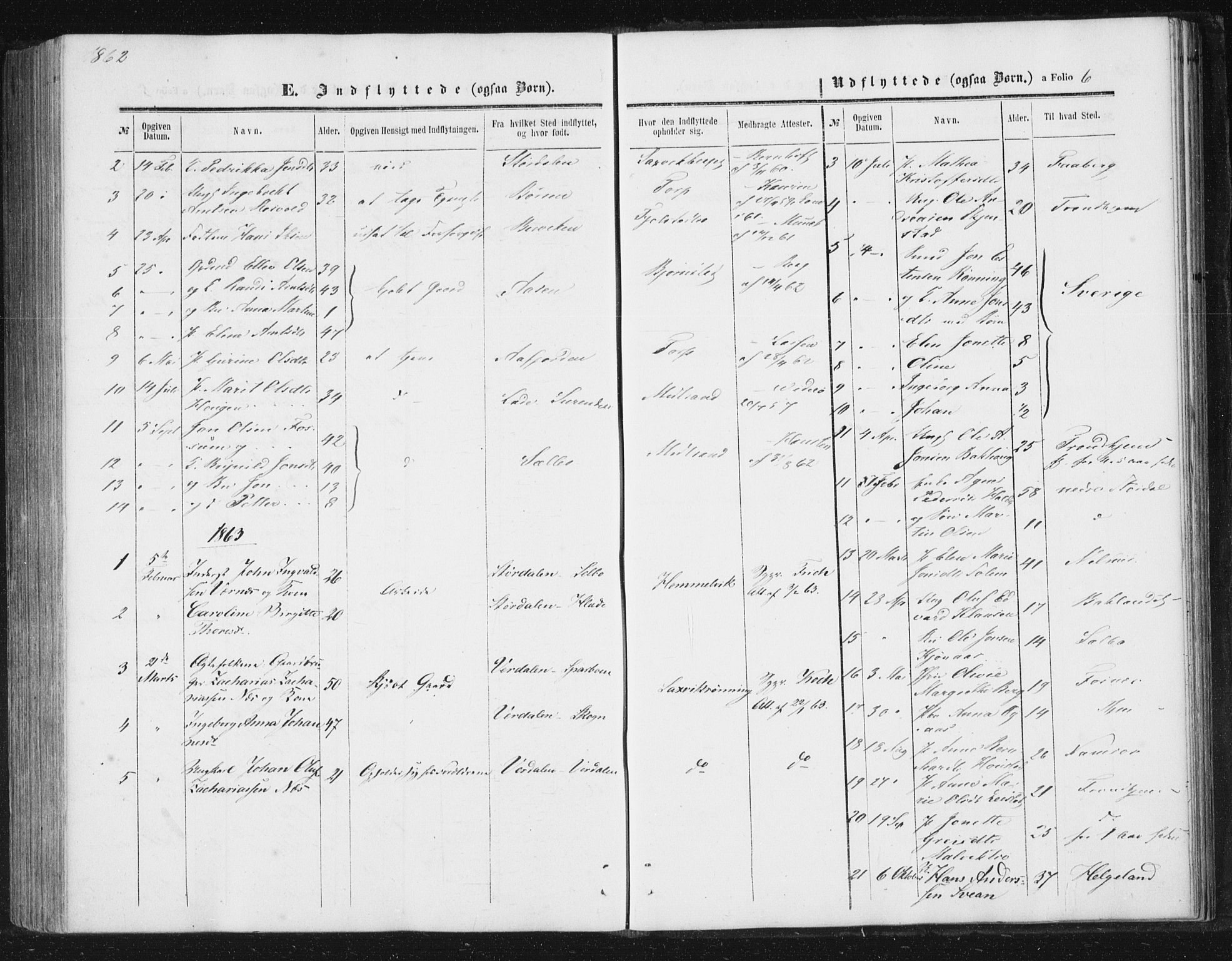 Ministerialprotokoller, klokkerbøker og fødselsregistre - Sør-Trøndelag, SAT/A-1456/616/L0408: Parish register (official) no. 616A05, 1857-1865, p. 6