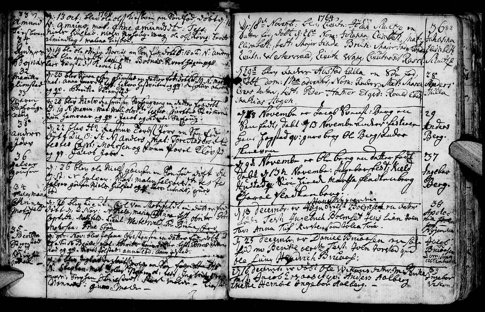 Ministerialprotokoller, klokkerbøker og fødselsregistre - Nord-Trøndelag, SAT/A-1458/730/L0273: Parish register (official) no. 730A02, 1762-1802, p. 88