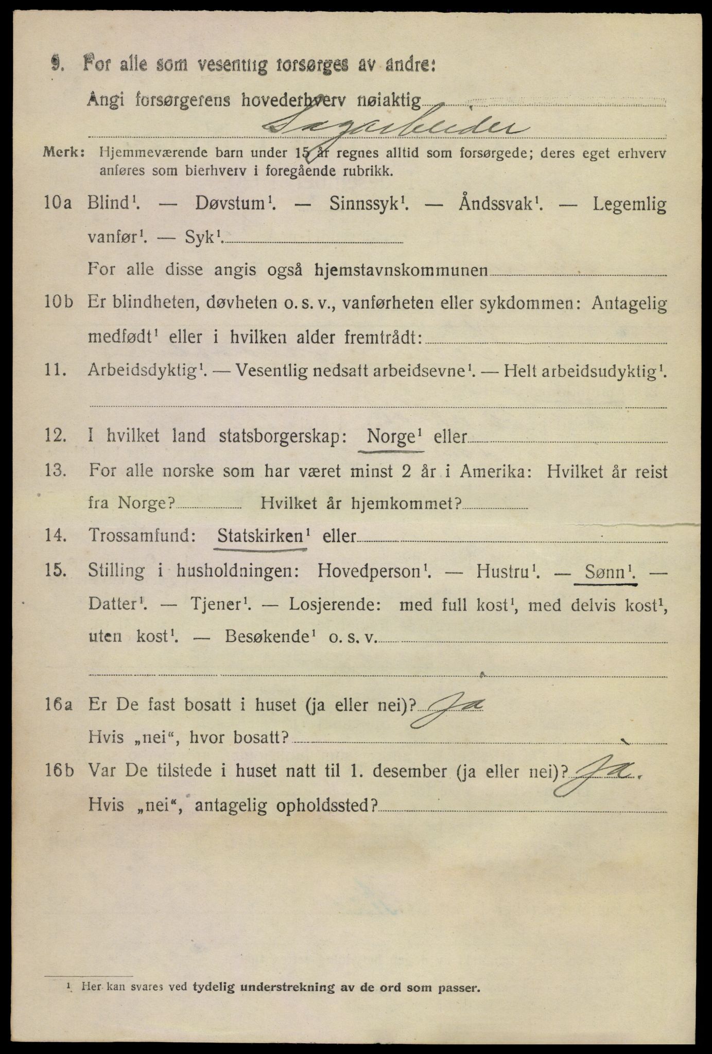 SAKO, 1920 census for Nøtterøy, 1920, p. 6764