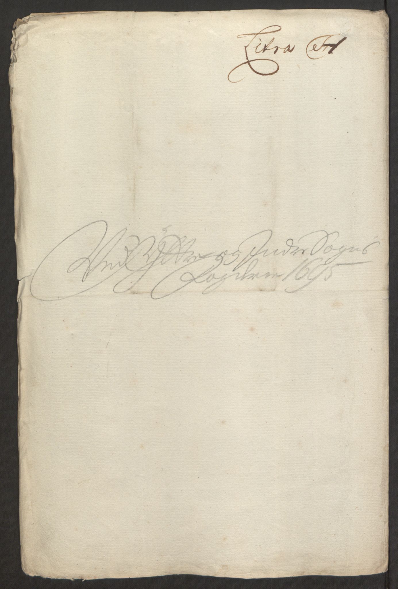 Rentekammeret inntil 1814, Reviderte regnskaper, Fogderegnskap, RA/EA-4092/R52/L3308: Fogderegnskap Sogn, 1695, p. 307