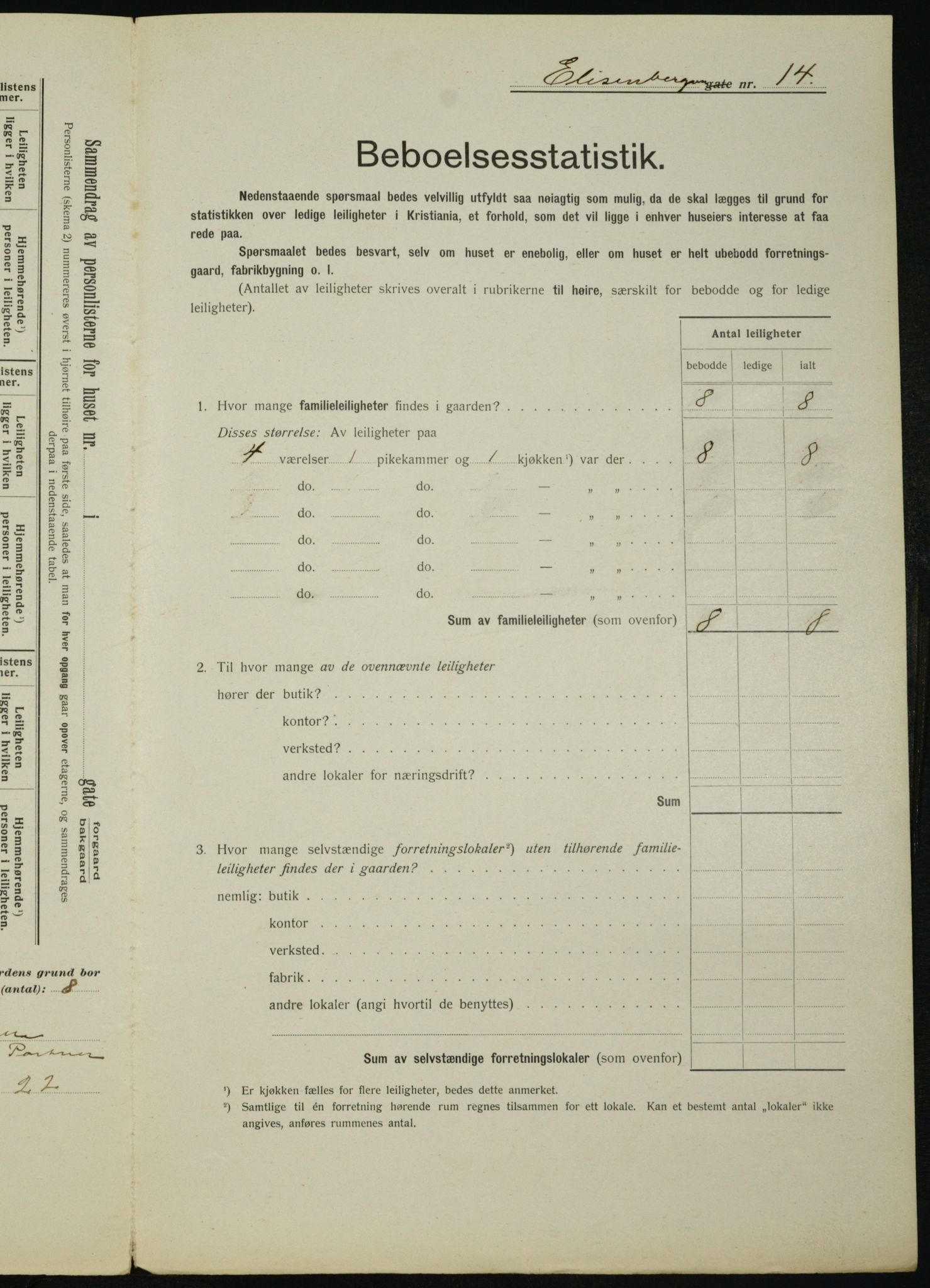 OBA, Municipal Census 1912 for Kristiania, 1912, p. 20571