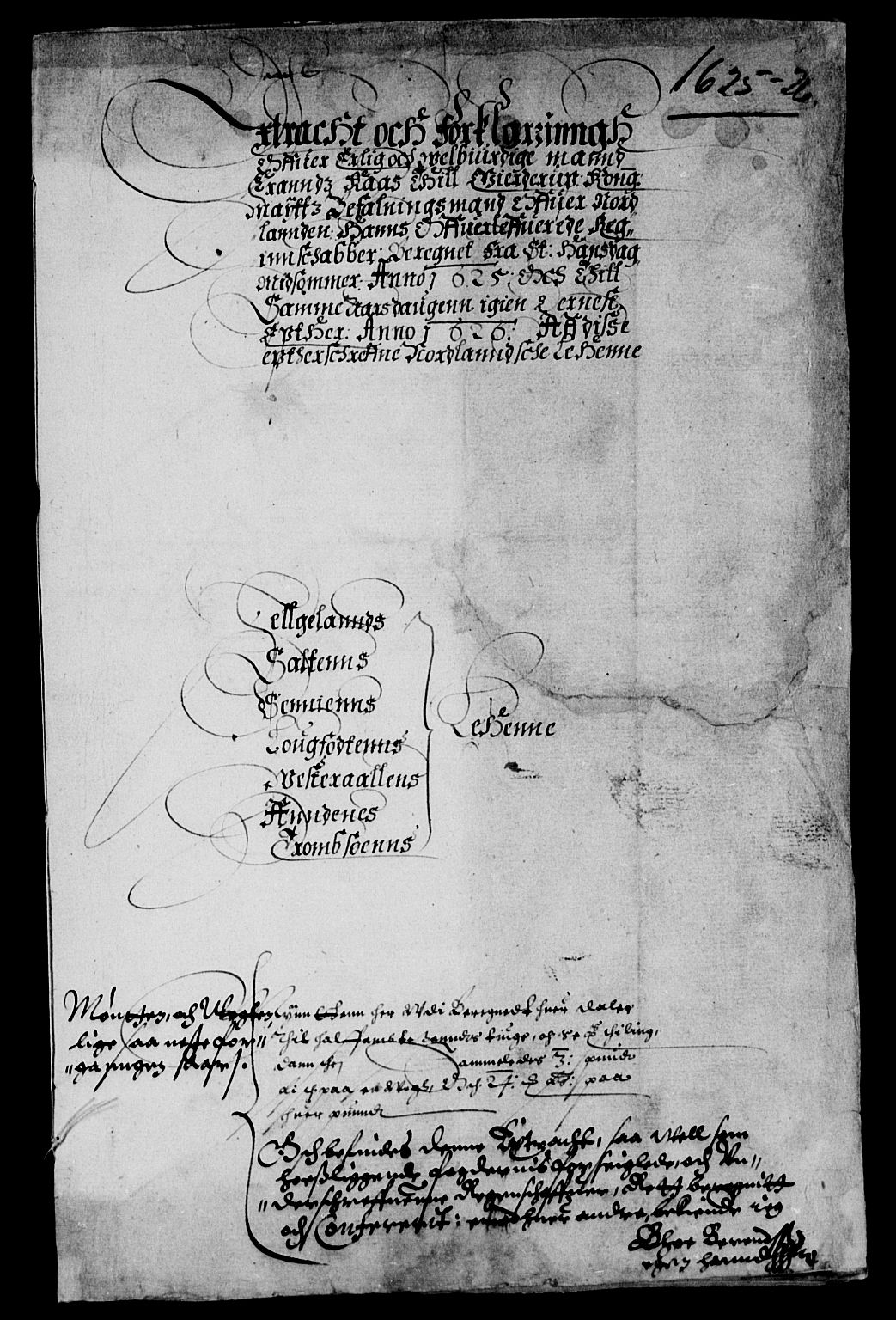 Rentekammeret inntil 1814, Reviderte regnskaper, Lensregnskaper, RA/EA-5023/R/Rb/Rbz/L0016: Nordlandenes len, 1624-1626