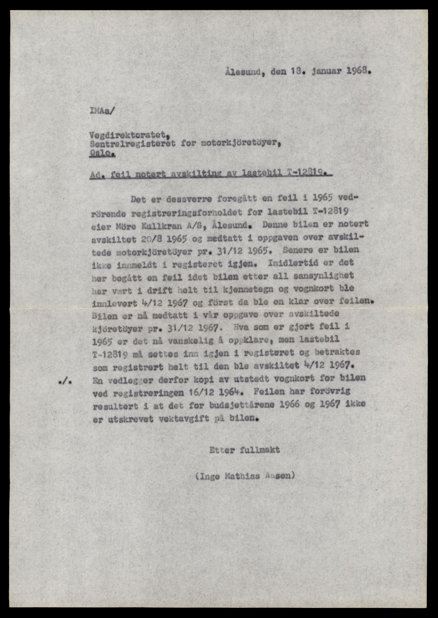 Møre og Romsdal vegkontor - Ålesund trafikkstasjon, AV/SAT-A-4099/F/Fe/L0035: Registreringskort for kjøretøy T 12653 - T 12829, 1927-1998, p. 3212