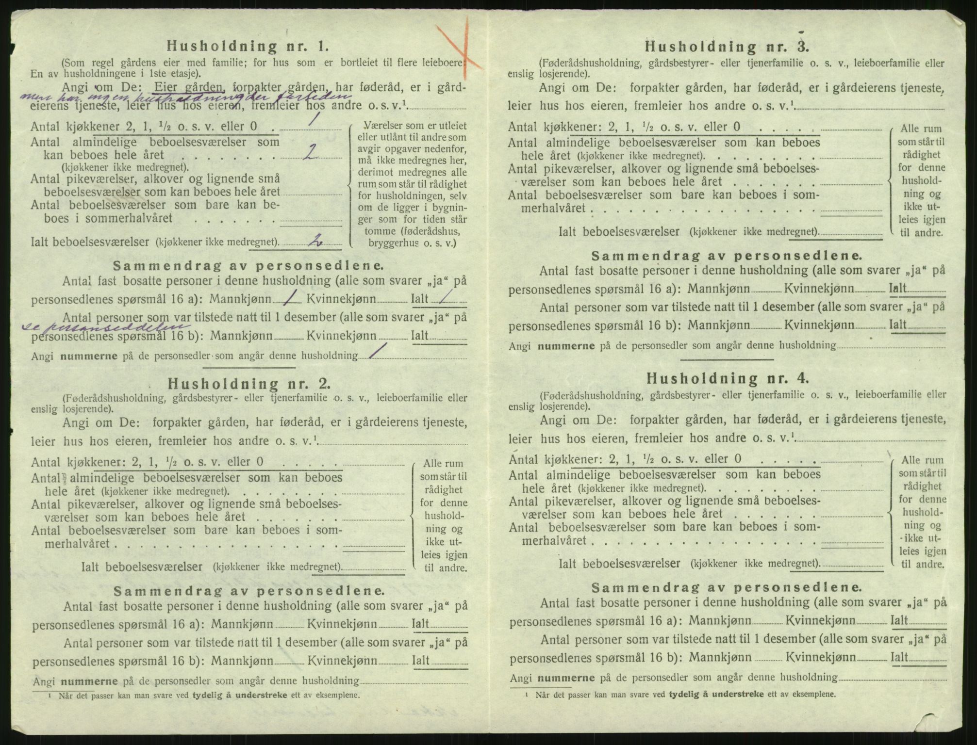 SAT, 1920 census for Bolsøy, 1920, p. 524