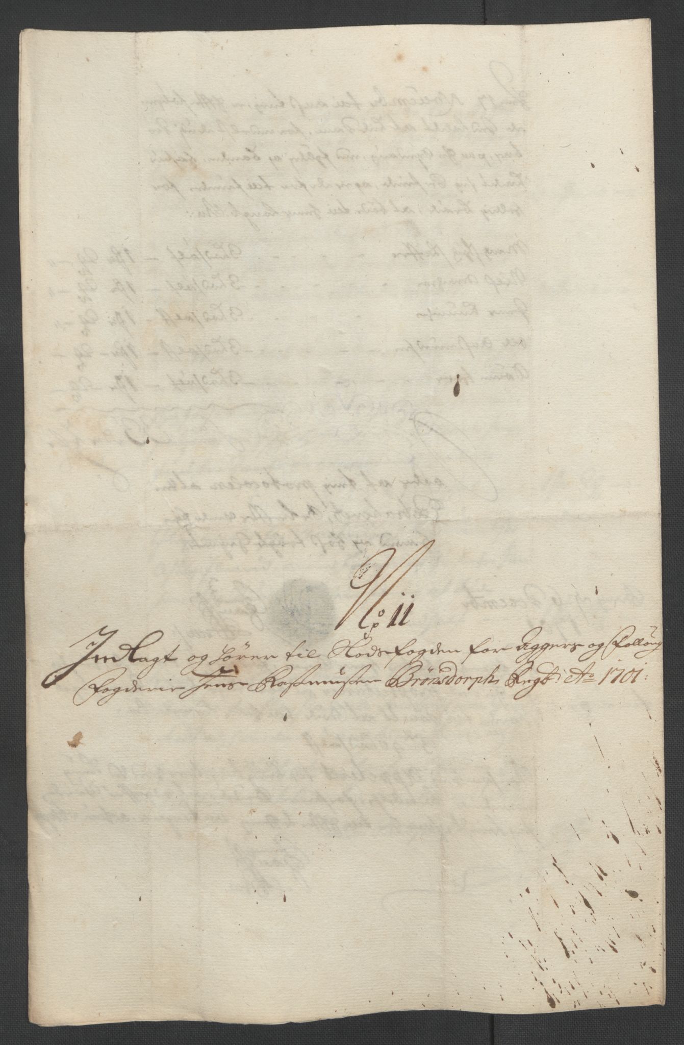 Rentekammeret inntil 1814, Reviderte regnskaper, Fogderegnskap, AV/RA-EA-4092/R10/L0444: Fogderegnskap Aker og Follo, 1701-1702, p. 89