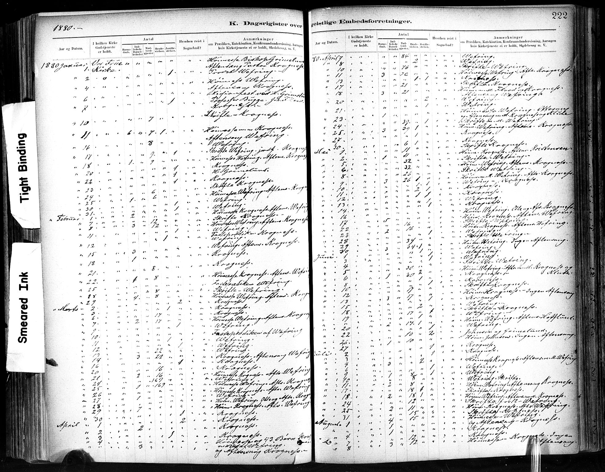 Ministerialprotokoller, klokkerbøker og fødselsregistre - Sør-Trøndelag, SAT/A-1456/602/L0120: Parish register (official) no. 602A18, 1880-1913, p. 222