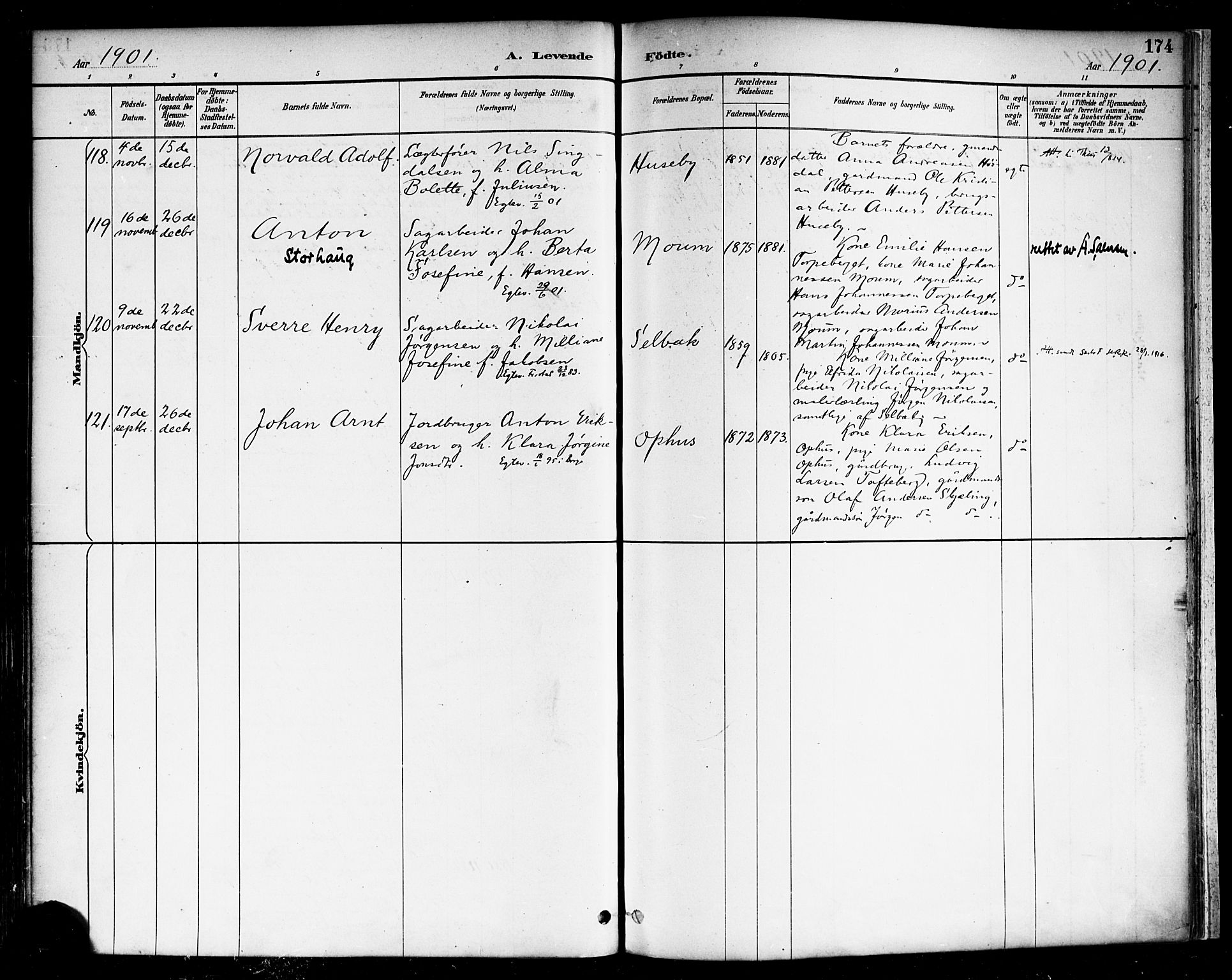 Borge prestekontor Kirkebøker, SAO/A-10903/F/Fa/L0008: Parish register (official) no. I 8A, 1887-1902, p. 174