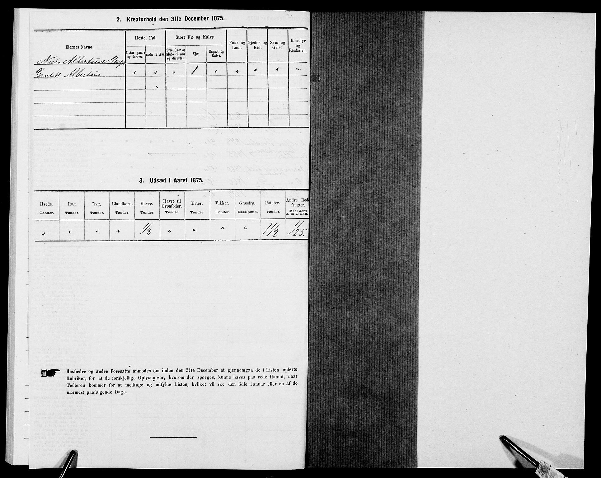 SAK, 1875 census for 0914L Holt/Holt, 1875, p. 529