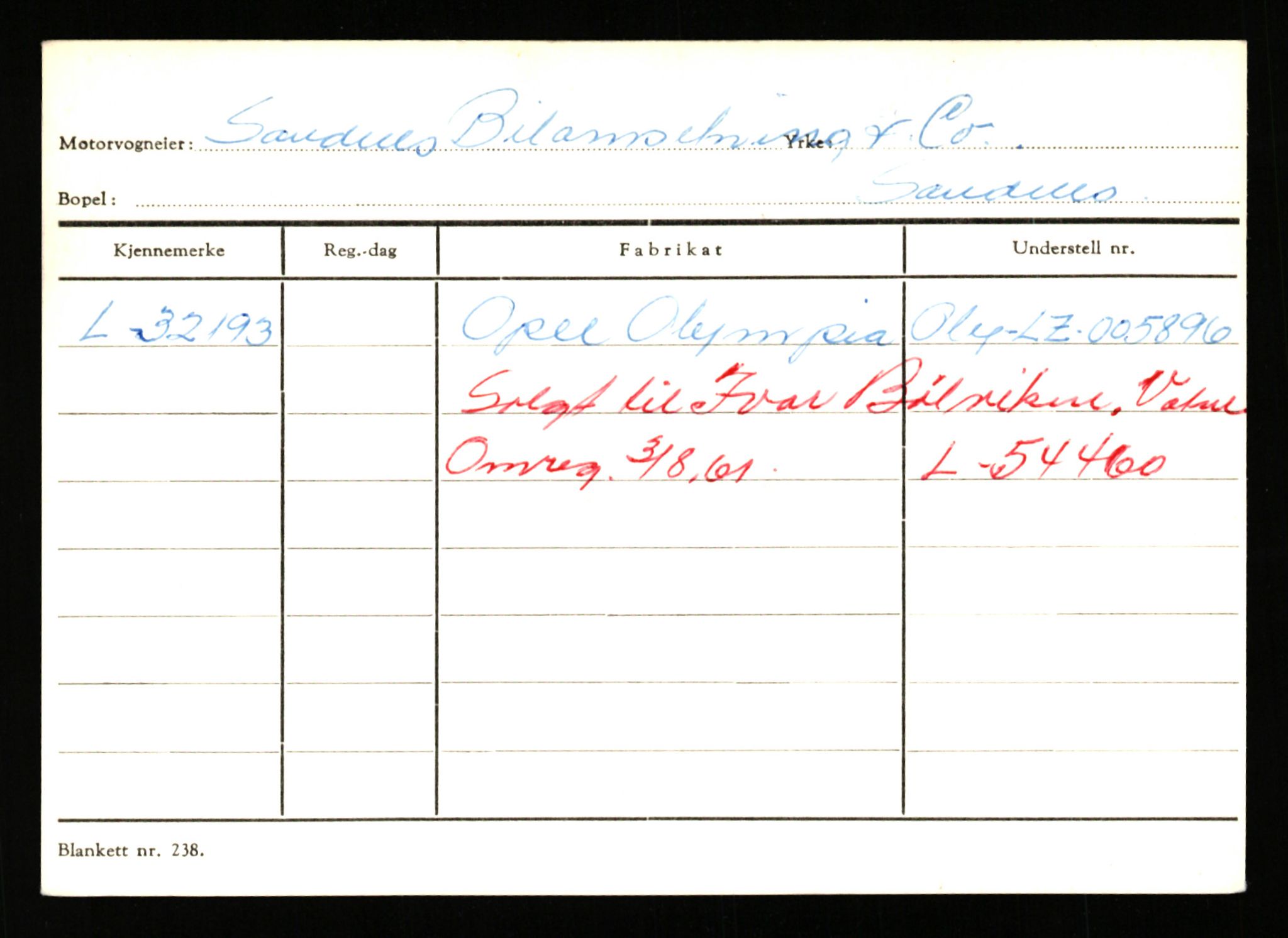 Stavanger trafikkstasjon, AV/SAST-A-101942/0/G/L0005: Registreringsnummer: 23000 - 34245, 1930-1971, p. 2854