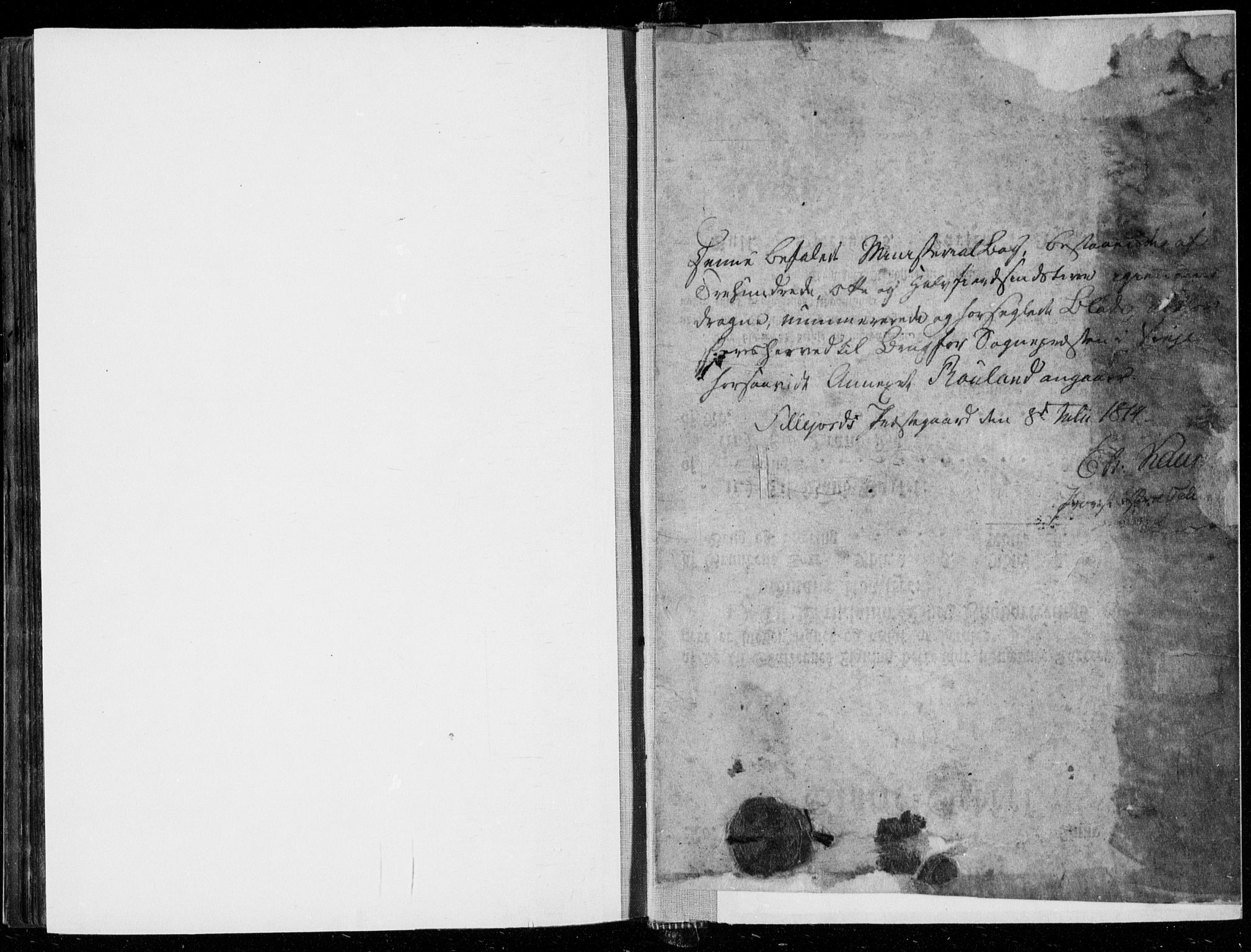Rauland kirkebøker, SAKO/A-292/F/Fa/L0001: Parish register (official) no. 1, 1814-1859