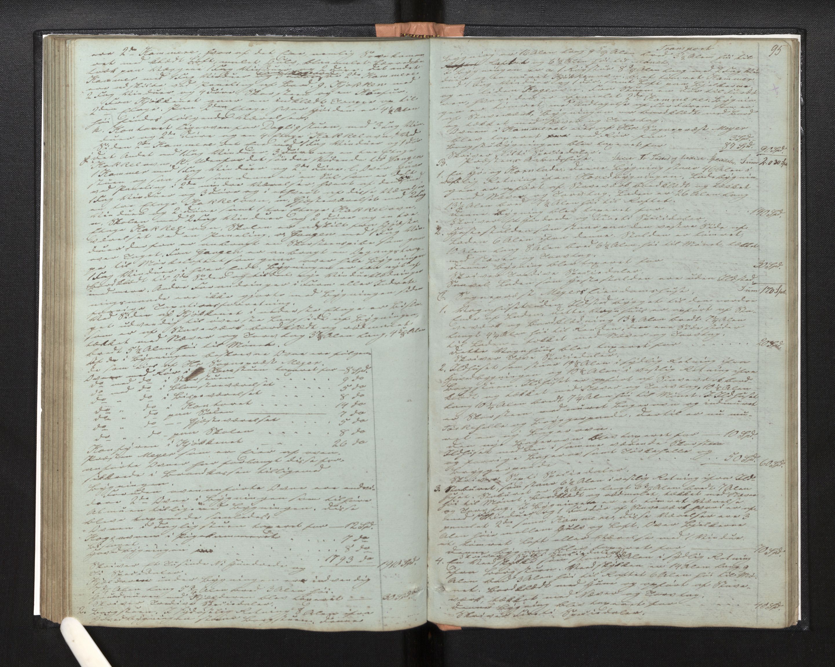 Lensmannen i Davik, AV/SAB-A-26801/0012/L0001: Branntakstprotokoll, 1846-1880, p. 94b-95a