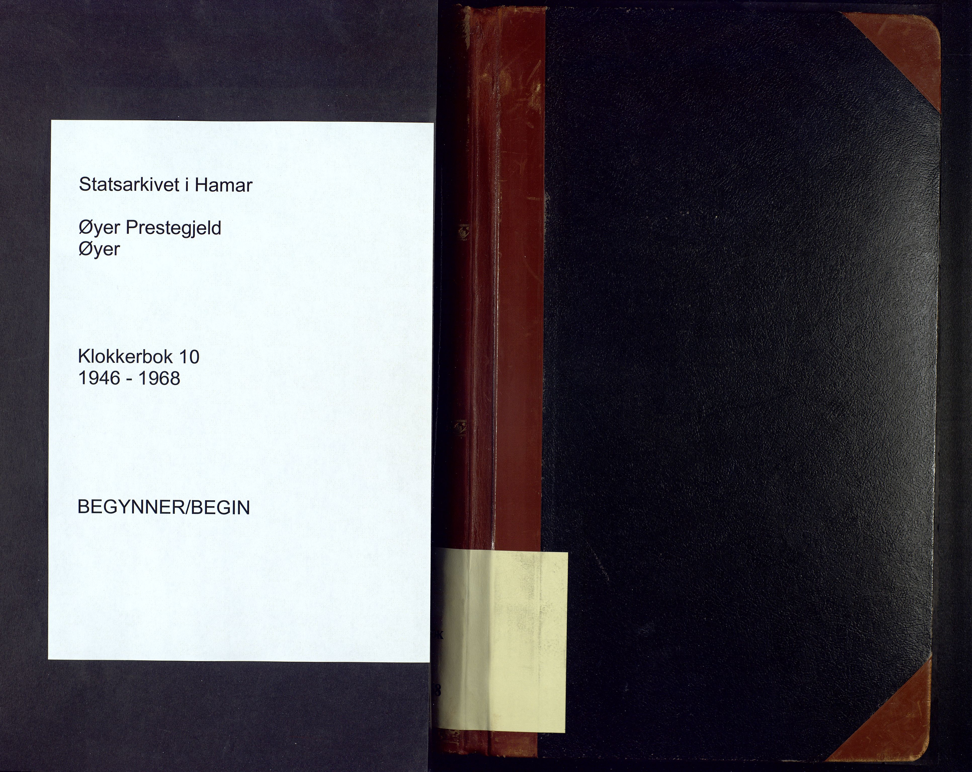 Øyer prestekontor, SAH/PREST-084/H/Ha/Hab/L0010: Parish register (copy) no. 10, 1946-1968