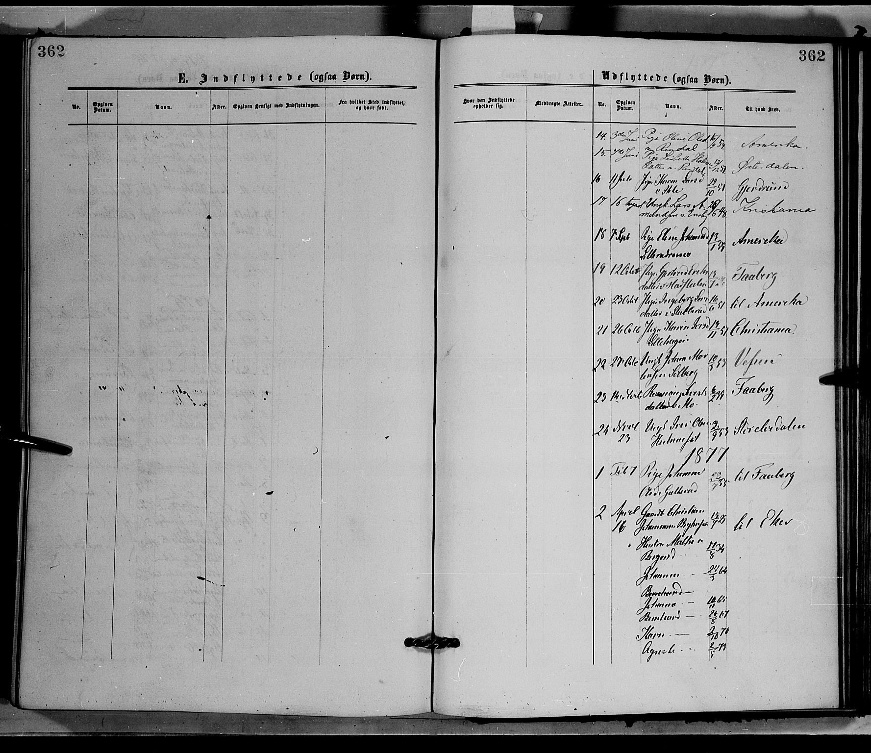 Øyer prestekontor, SAH/PREST-084/H/Ha/Haa/L0007: Parish register (official) no. 7, 1875-1878, p. 362