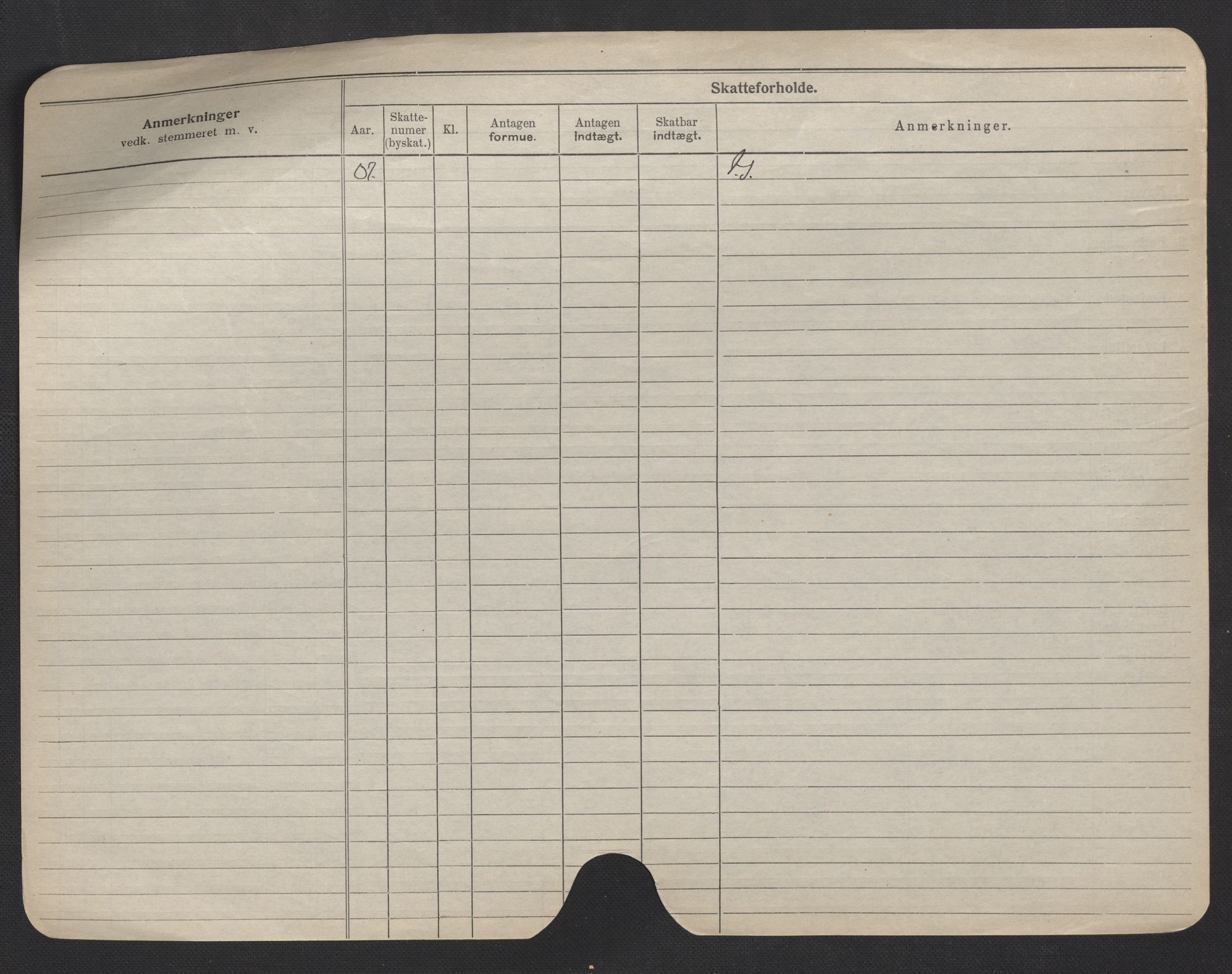 Oslo folkeregister, Registerkort, AV/SAO-A-11715/F/Fa/Fac/L0007: Menn, 1906-1914, p. 31b