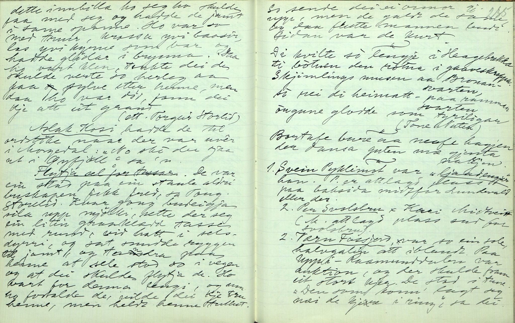 Rikard Berge, TEMU/TGM-A-1003/F/L0006/0045: 201-250 / 245 Kviteseid. Skrive av Marte Rudsodden, 1913, p. 234-235