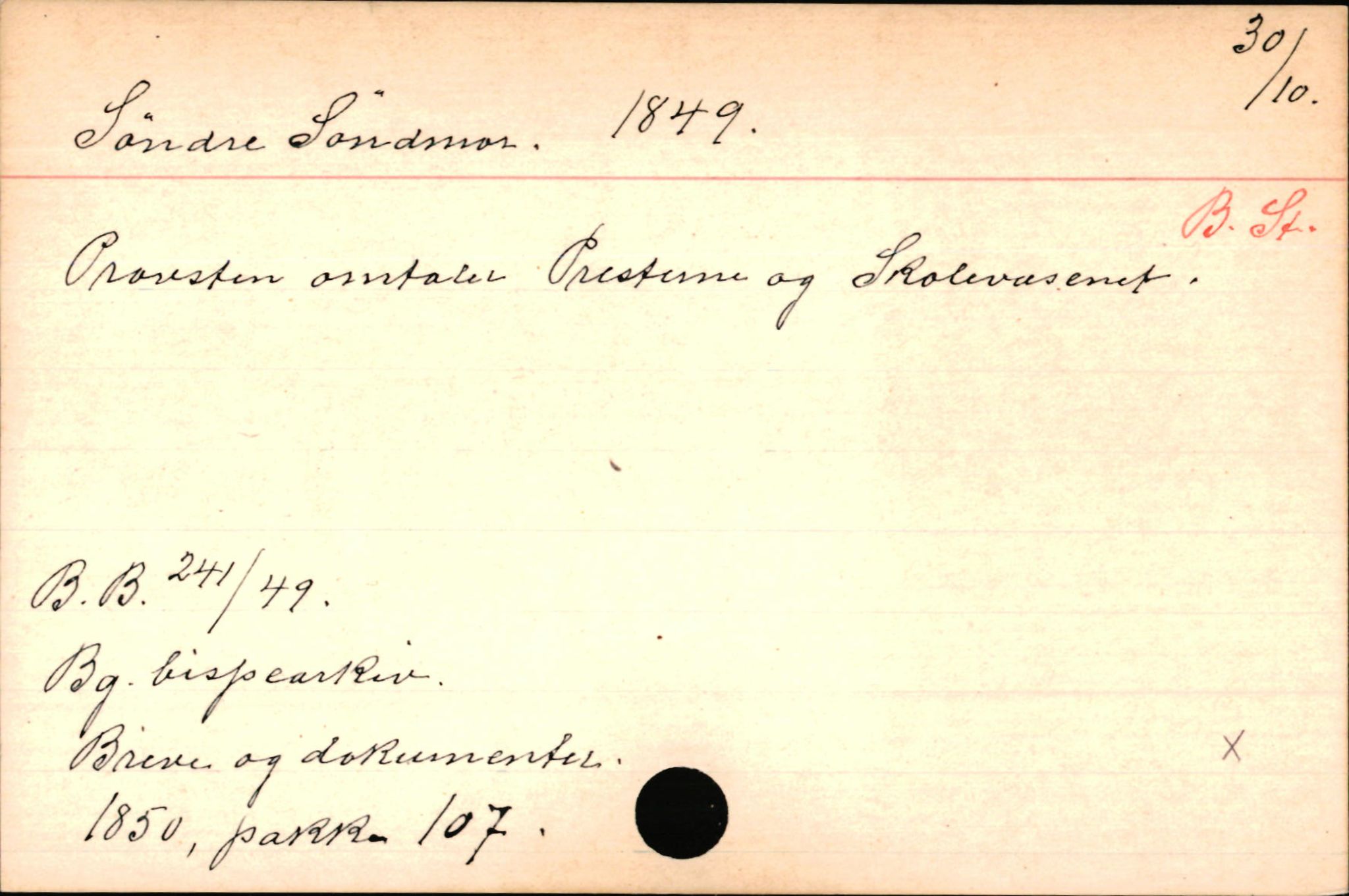 Haugen, Johannes - lærer, AV/SAB-SAB/PA-0036/01/L0001: Om klokkere og lærere, 1521-1904, p. 10344