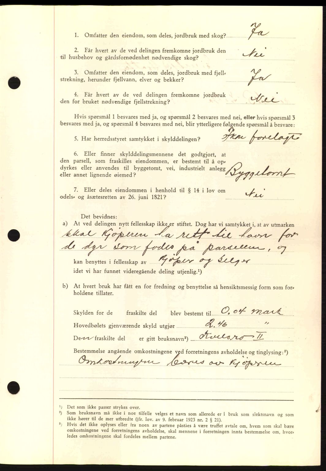 Romsdal sorenskriveri, AV/SAT-A-4149/1/2/2C: Mortgage book no. A8, 1939-1940, Diary no: : 907/1940