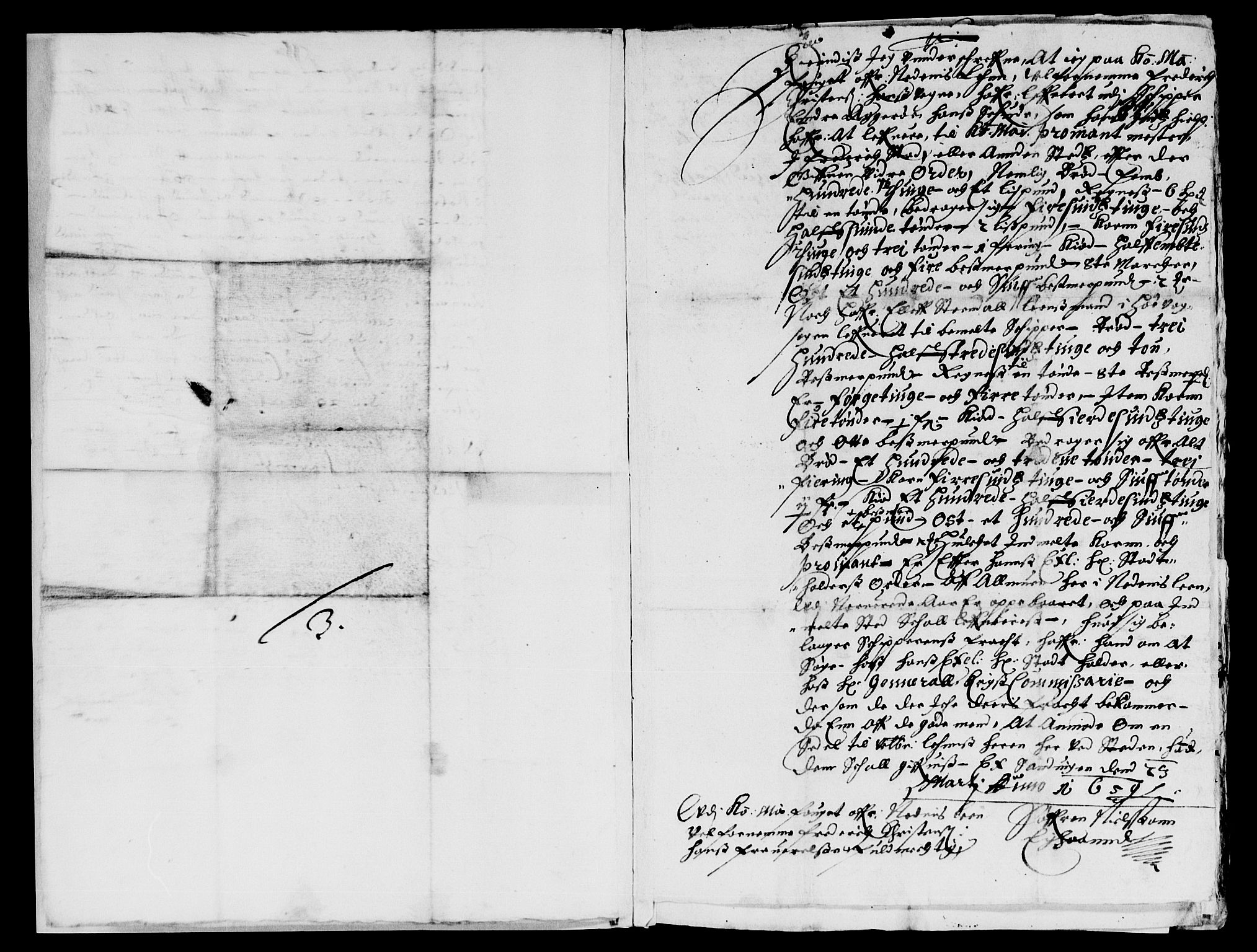 Rentekammeret inntil 1814, Reviderte regnskaper, Lensregnskaper, AV/RA-EA-5023/R/Rb/Rbq/L0046: Nedenes len. Mandals len. Råbyggelag., 1657-1659